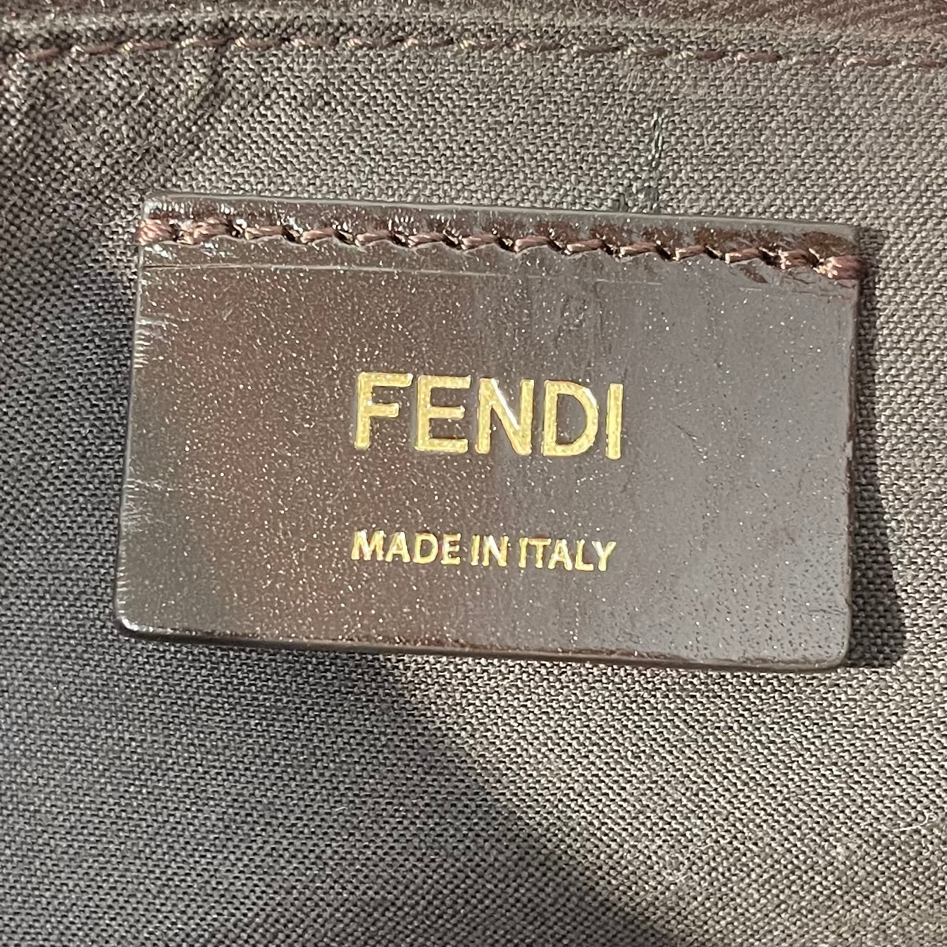 FENDI/Tote Bag/Stripe/Nylon/BRW/8BH185-Q0Z 149-2111 view 3