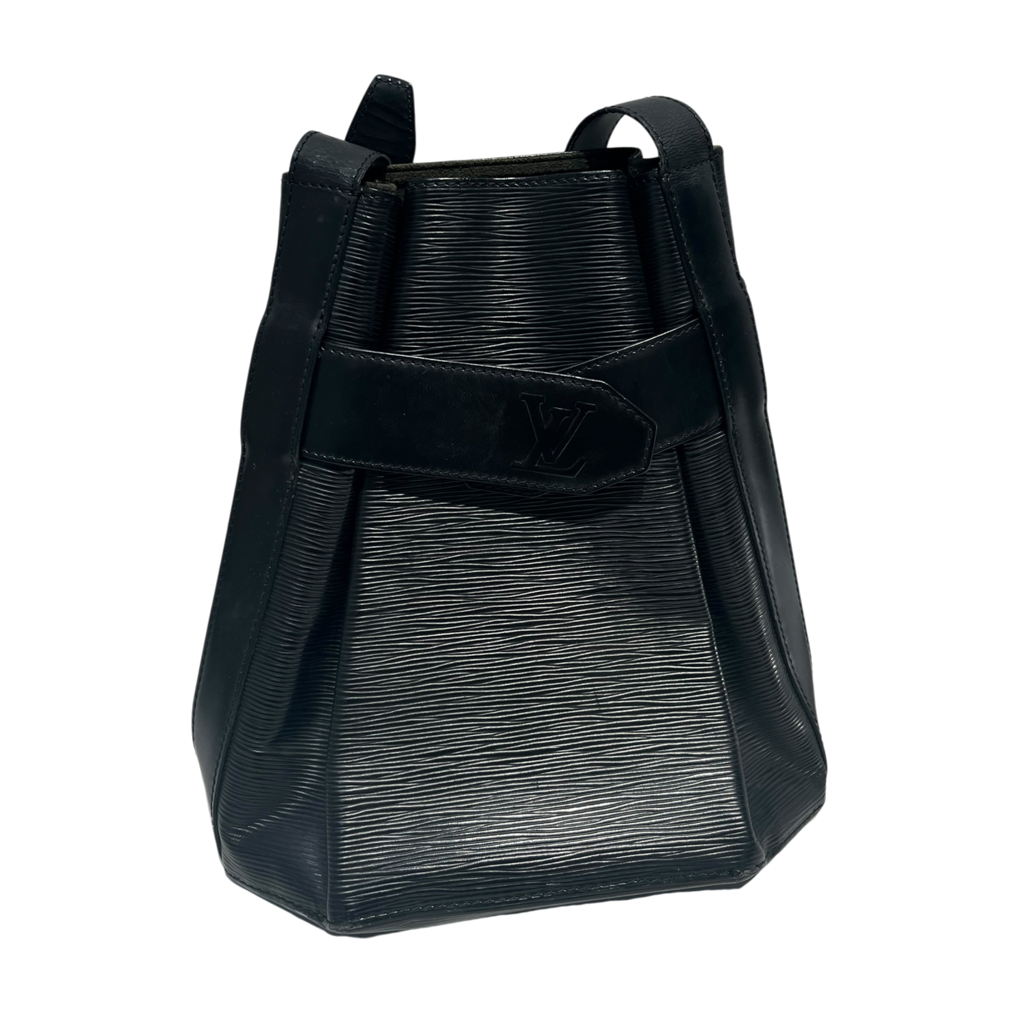 LOUIS VUITTON/Cross Body Bag/BLK/ASHAPE view 1
