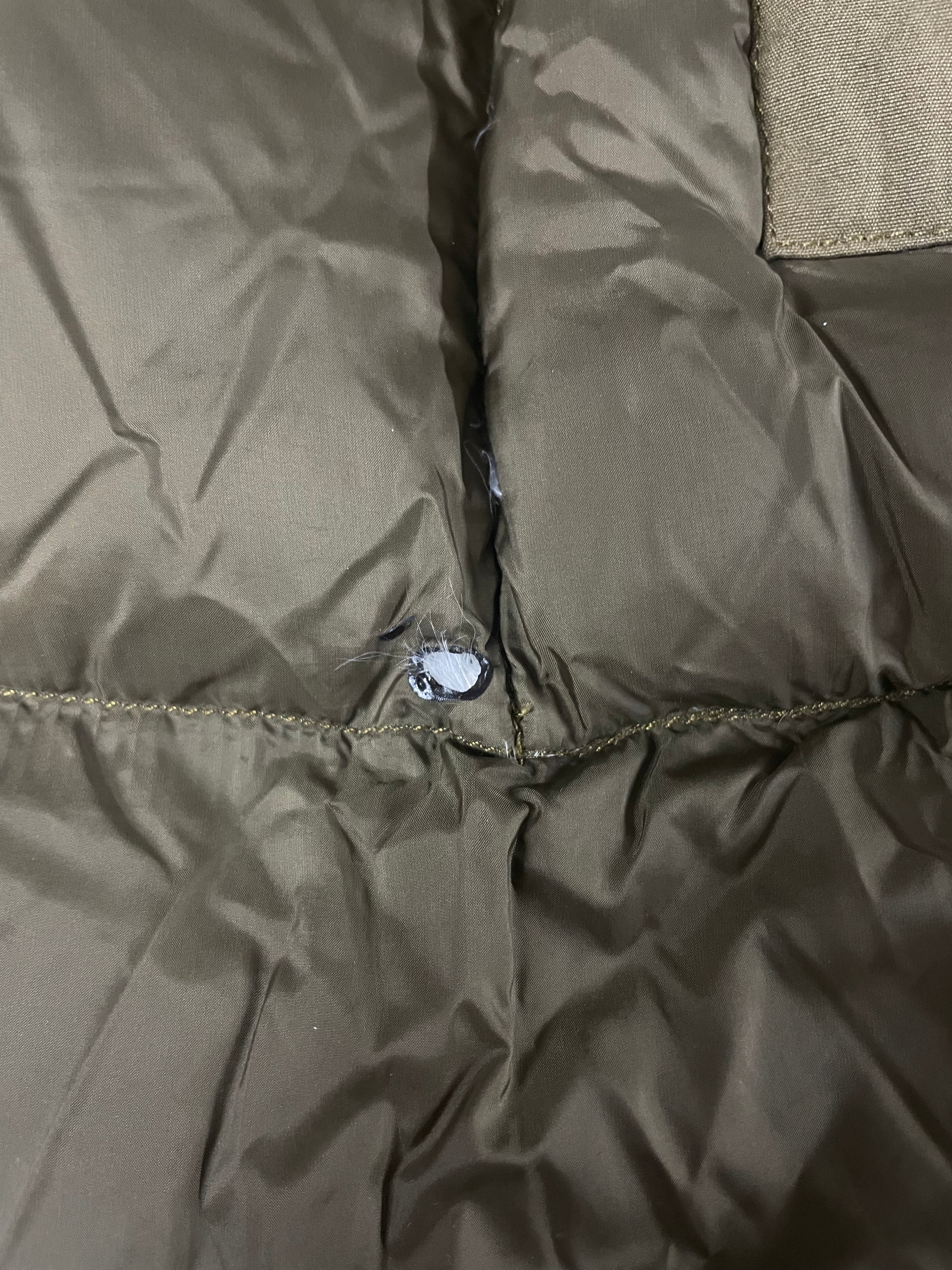 Rick Owens///Puffer Jkt/50/Nylon/GRN//Plain/M [Designers] Avant-Garde/funnel neck puffer jacket view 4