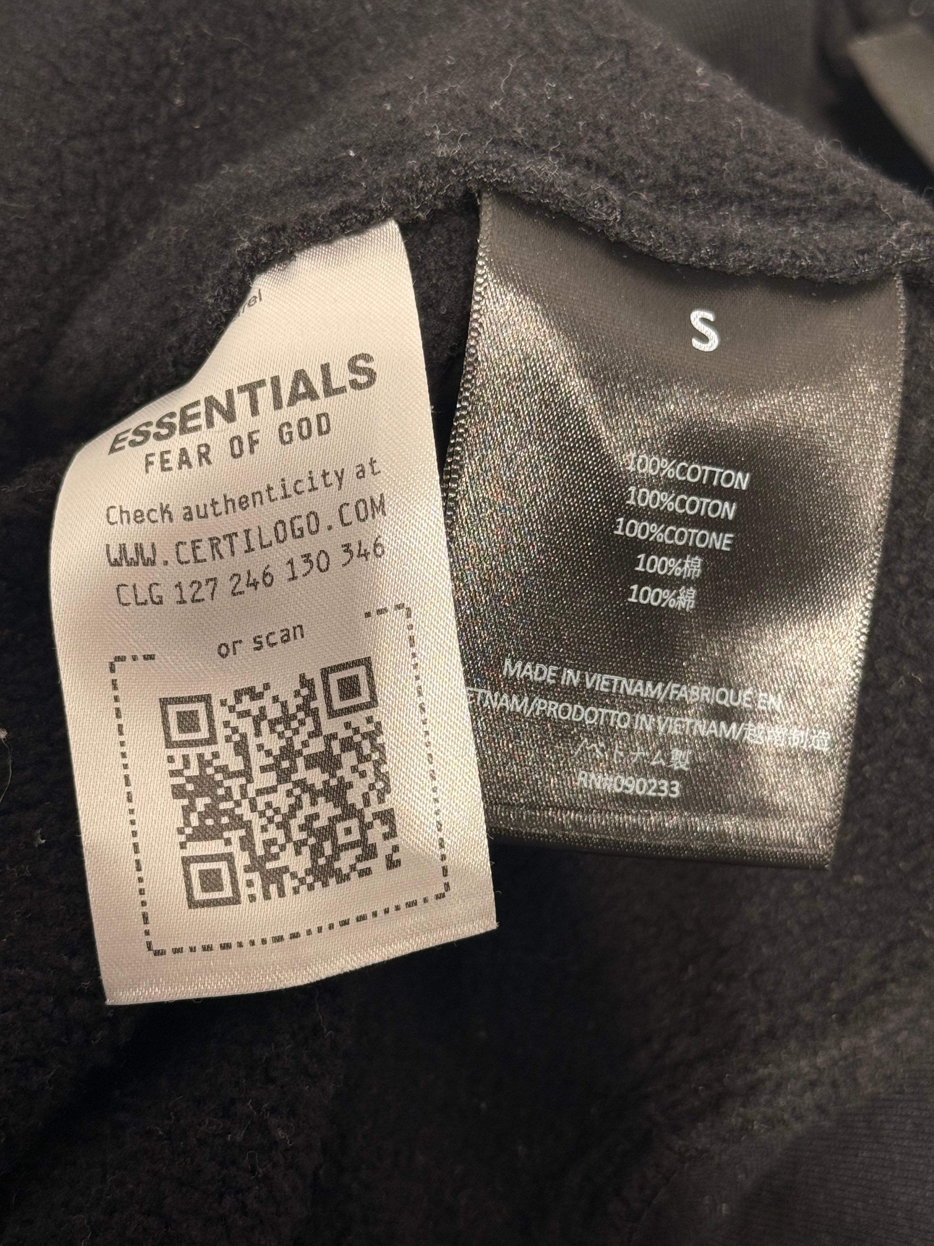 FOG ESSENTIALS/Hoodie/S/BLK/HOMECOMING view 4
