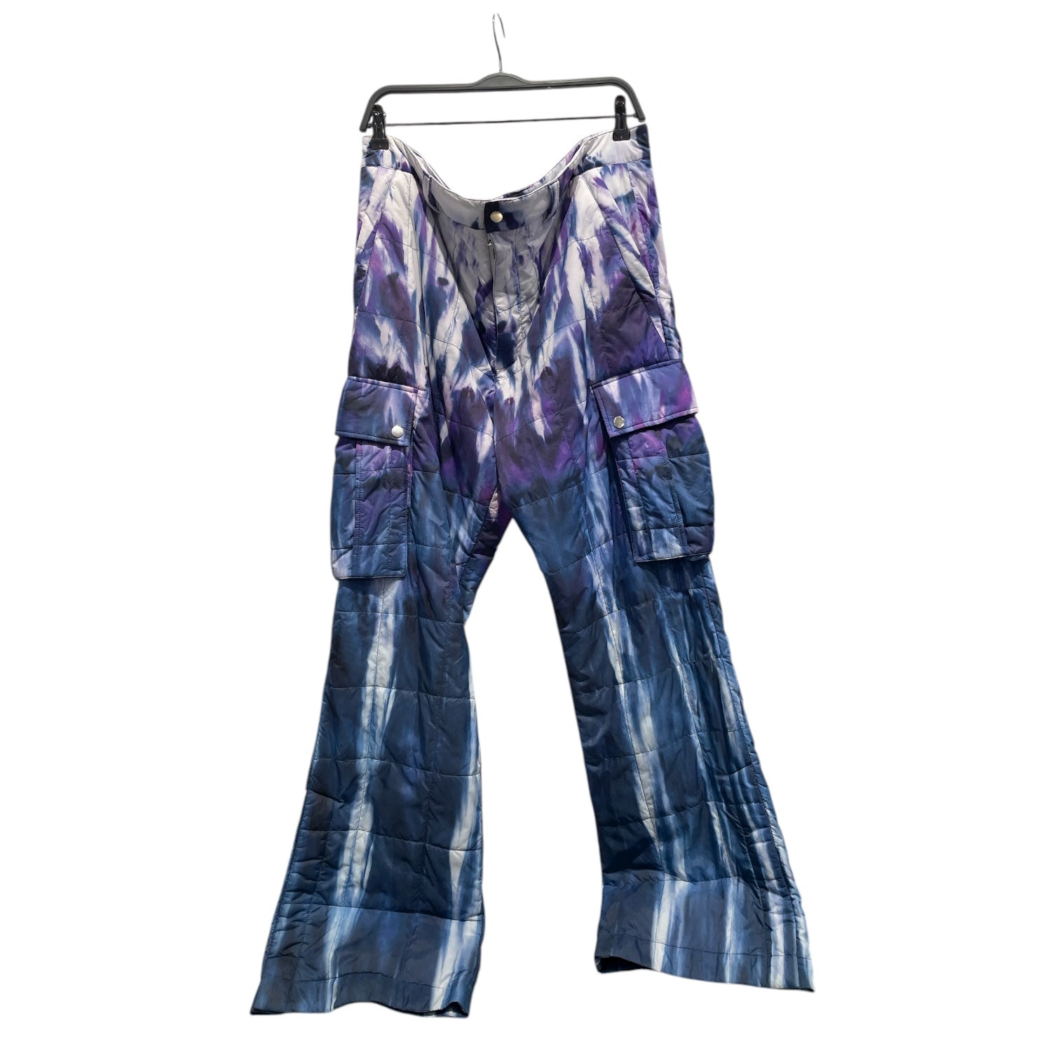 AMIRI/Pants/54/Nylon/BLU/All Over Print/QUILTED TIE DYE PANTS view 1
