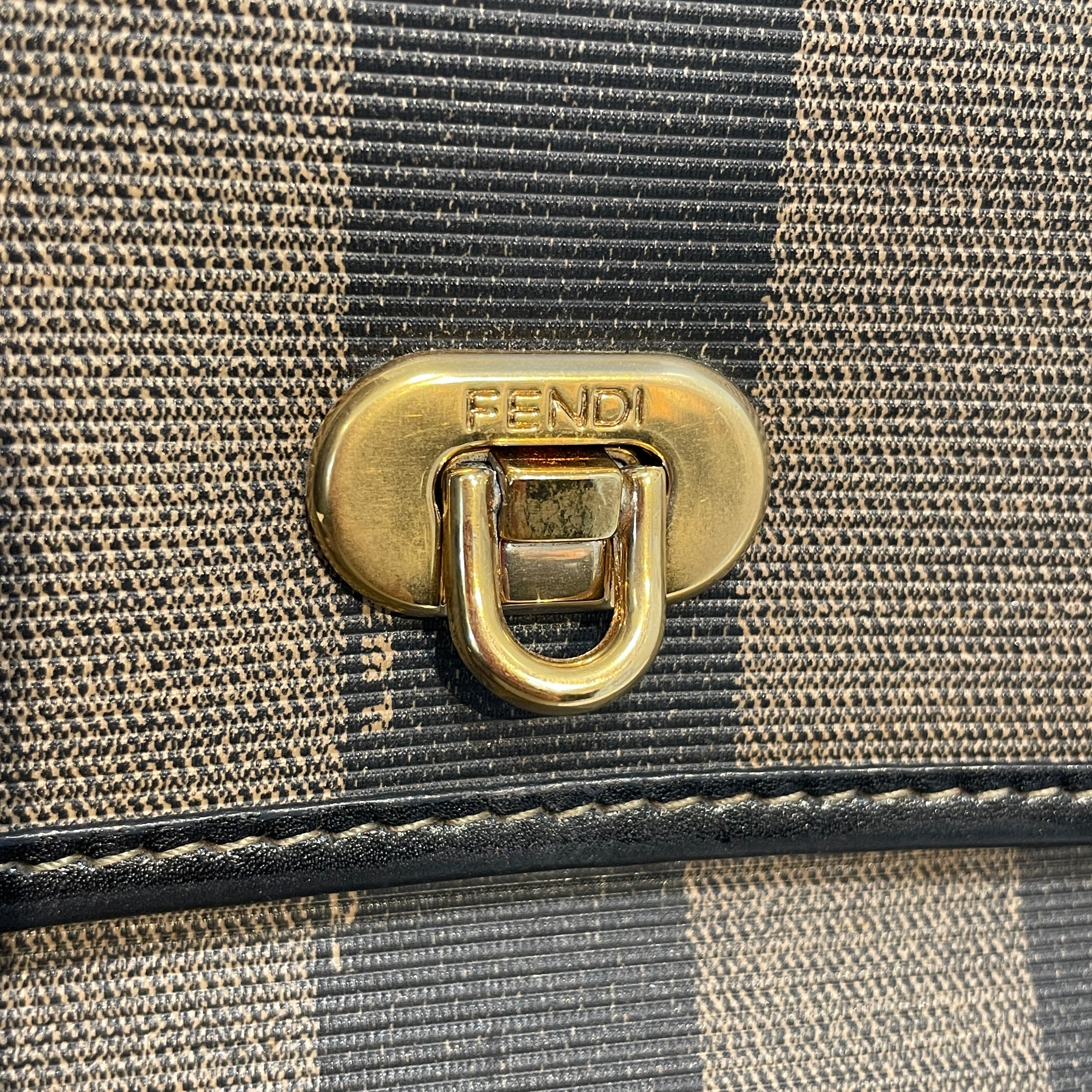 FENDI/Bag/Stripe/Leather/MLT/Pquin Top handle bag view 5