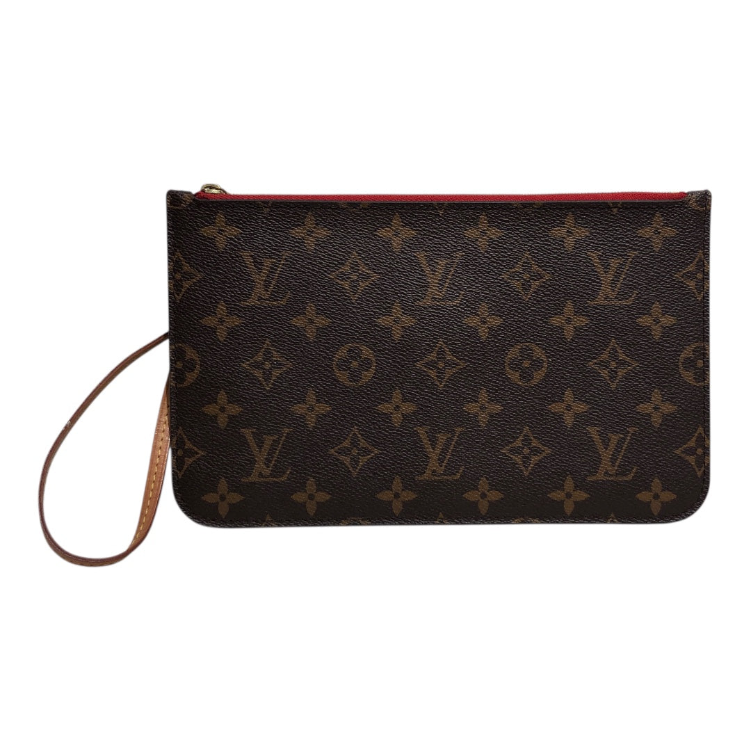 LOUIS VUITTON/Pouch/Monogram/BRW/small pouch monogram view 1