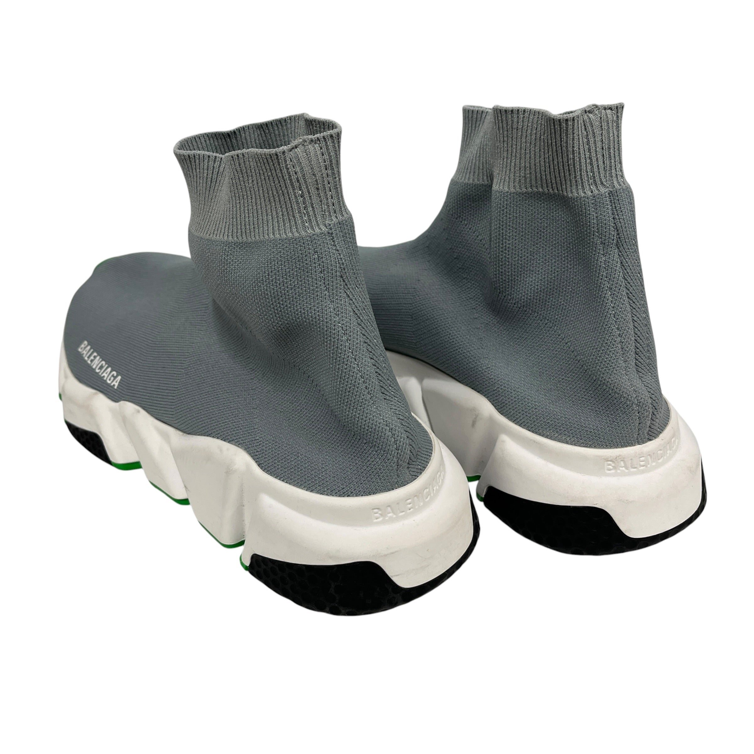 BALENCIAGA/Hi-Sneakers/EU 39/GRY/SPEED TRAINERS GREY GREEN view 2