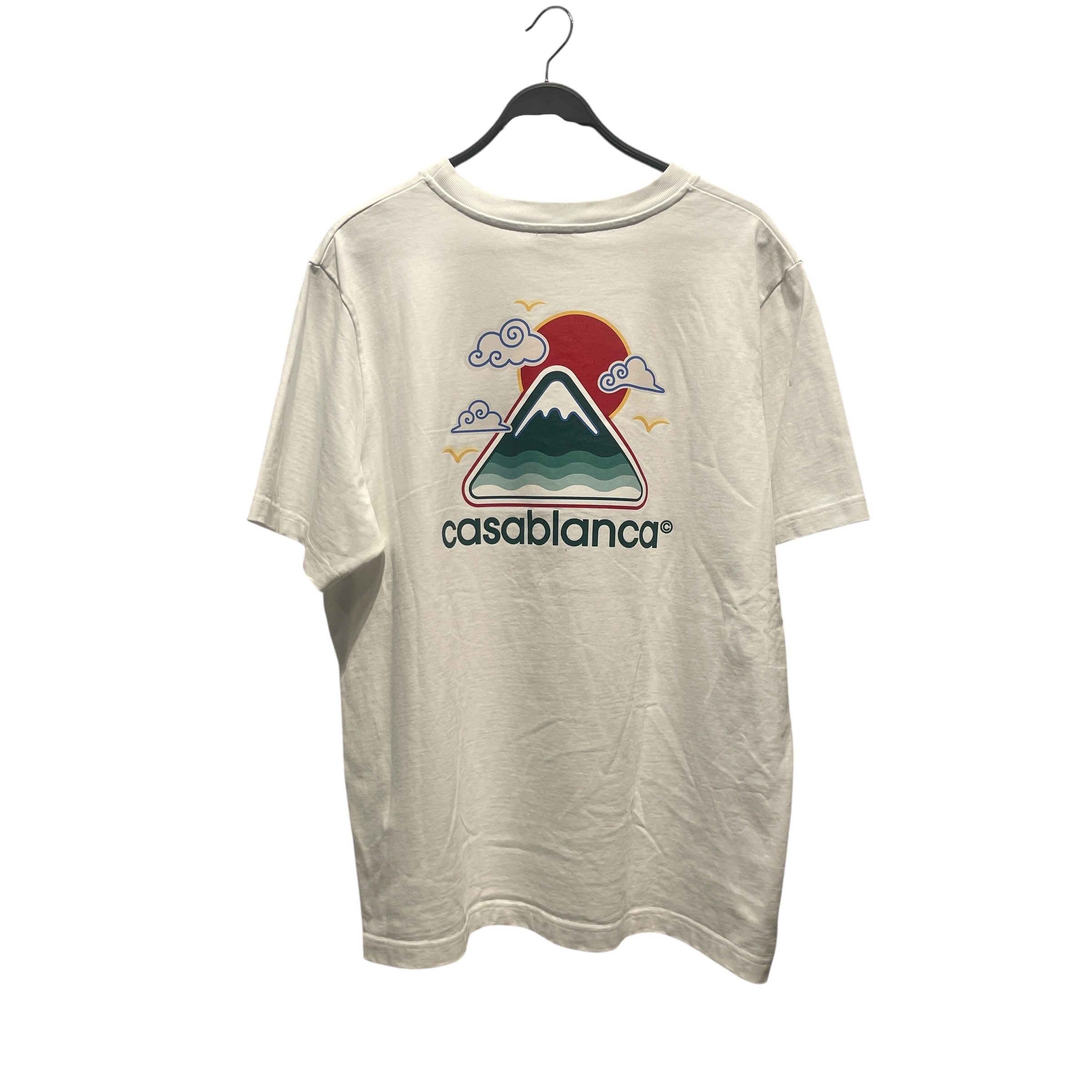CASABLANCA/T-Shirt/XL/Cotton/WHT/ view 2