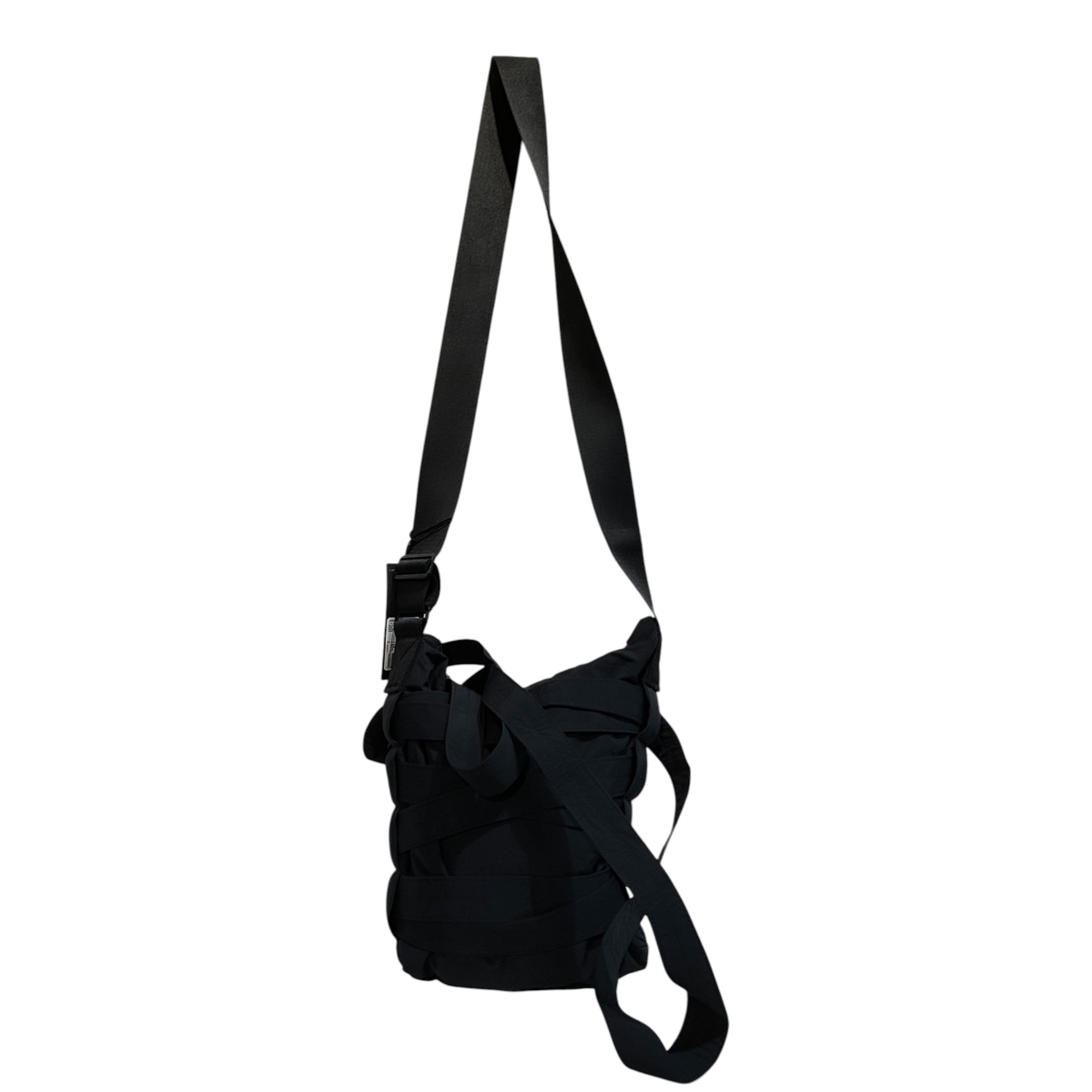 Y-3/Cross Body Bag/Nylon/BLK/Cinch Bag view 2