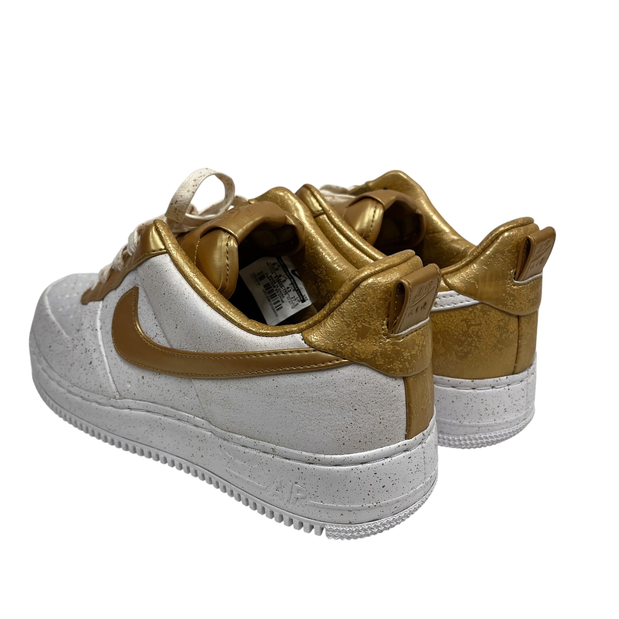 NIKE/AIR FORCE 1 LOW/Low-Sneakers/US 9.5/Leather/GLD/516630-170 view 2
