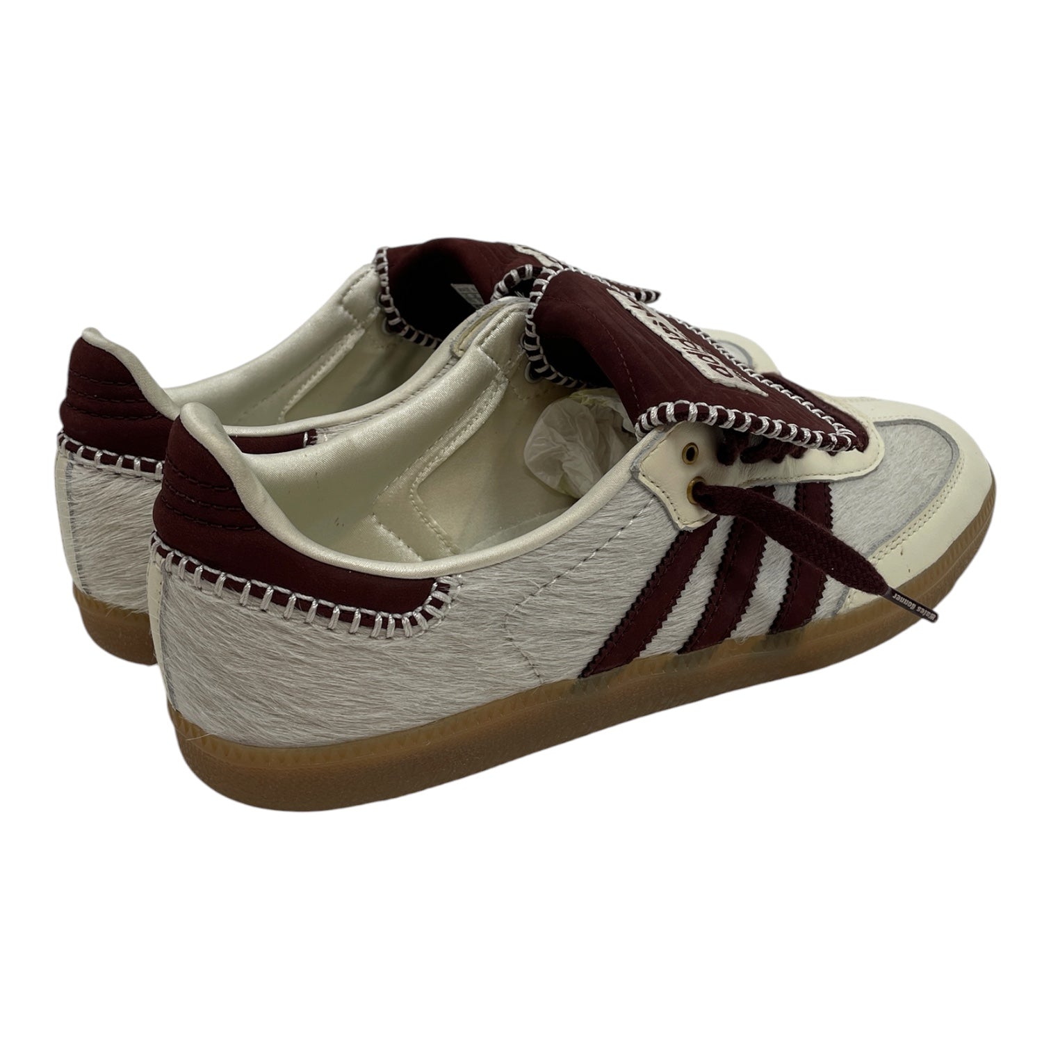 adidas/WALES BONNER/Low-Sneakers/US 11.5/CRM/WALES BONNE PONYHAIR SAMBAS view 2