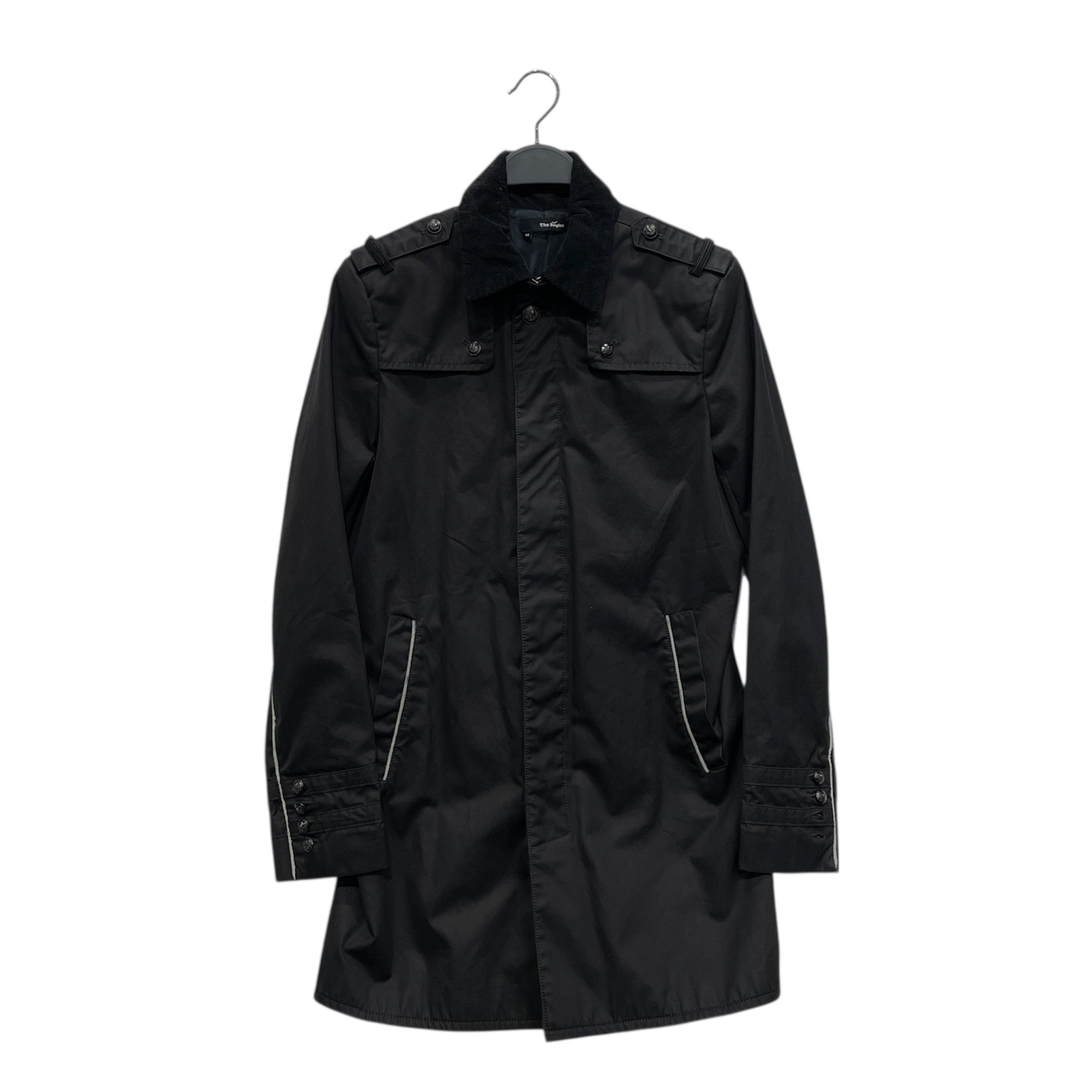The Kooples/Trench Coat/44/Cotton/BLK/ view 1