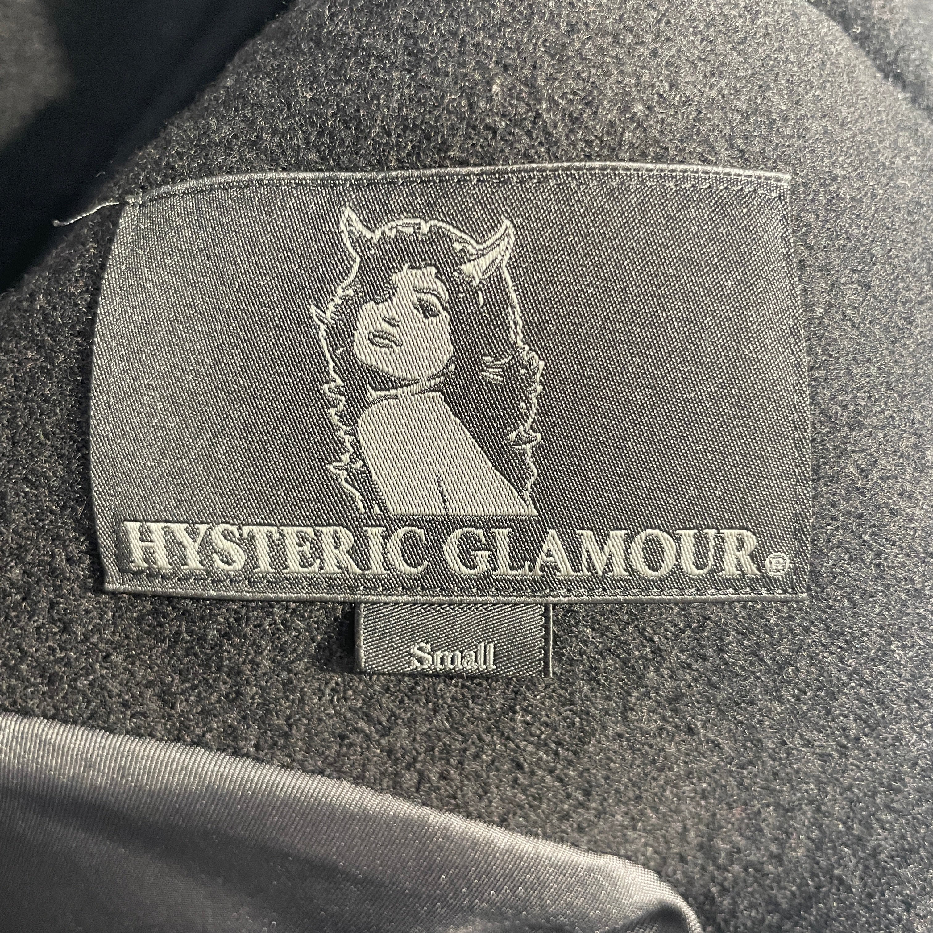 HYSTERIC GLAMOUR/Blouson/S/Wool/BLK/ view 3