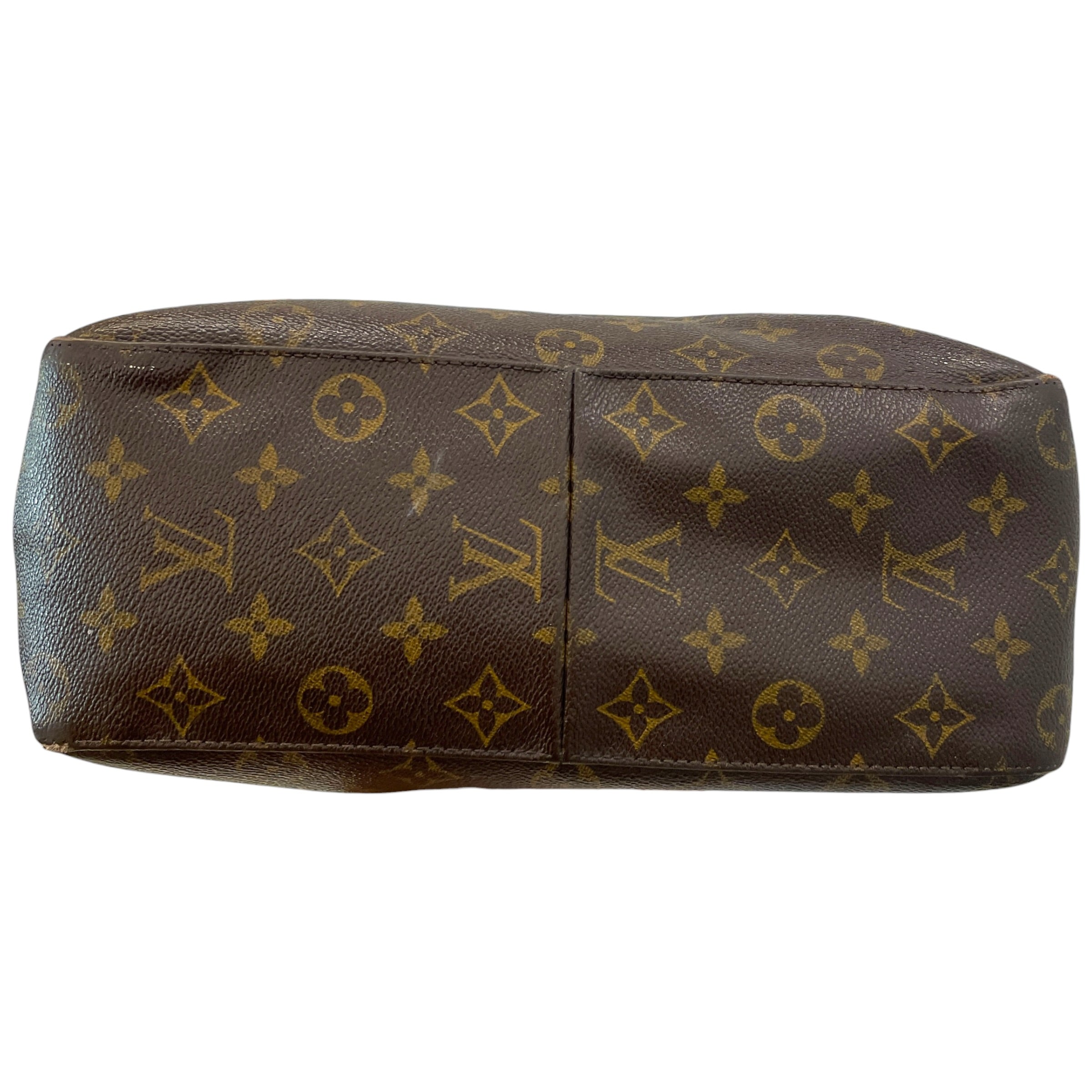 LOUIS VUITTON/Tote Bag/Monogram/Leather/BRW/ hobo tote bag vimtage view 3