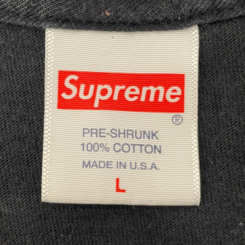 Supreme/T-Shirt/L/Cotton/BLK/"PILLS TEE"