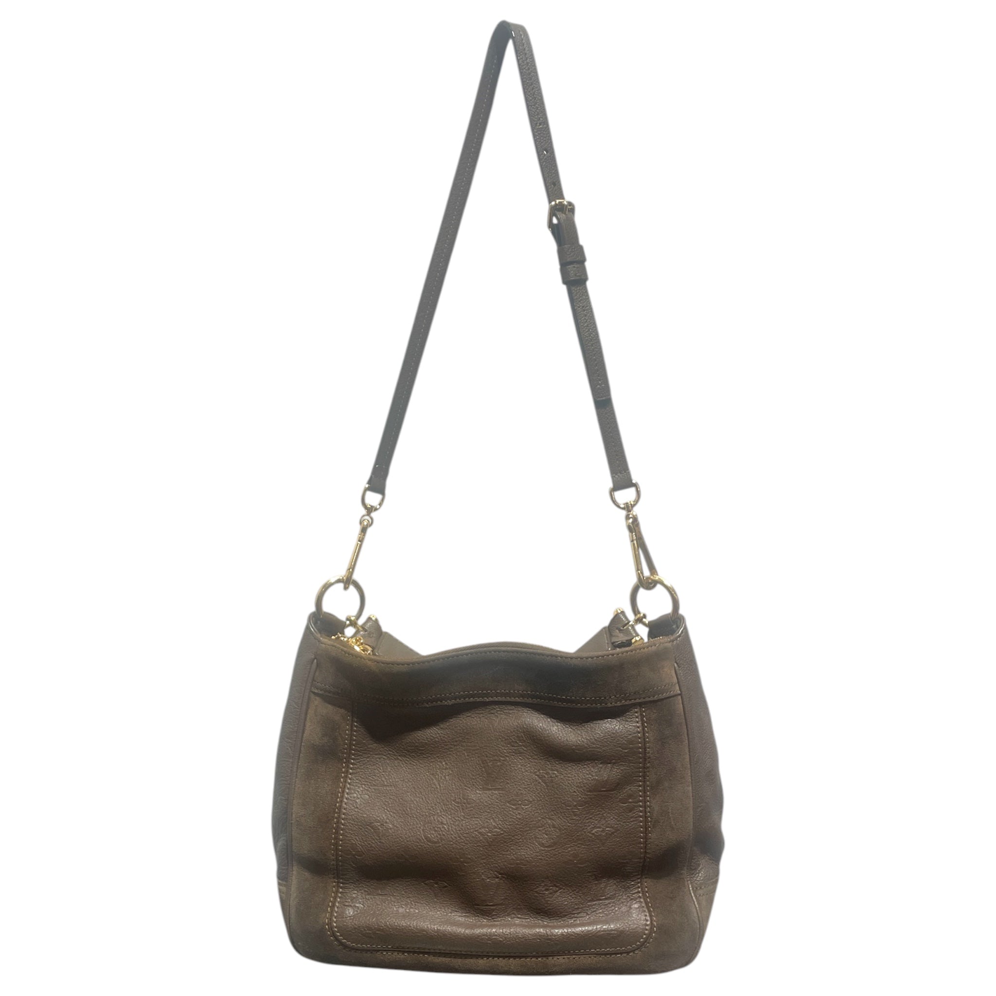 LOUIS VUITTON/Hand Bag/Monogram/Leather/BRW/Embossed Monogram Audacieuse view 2