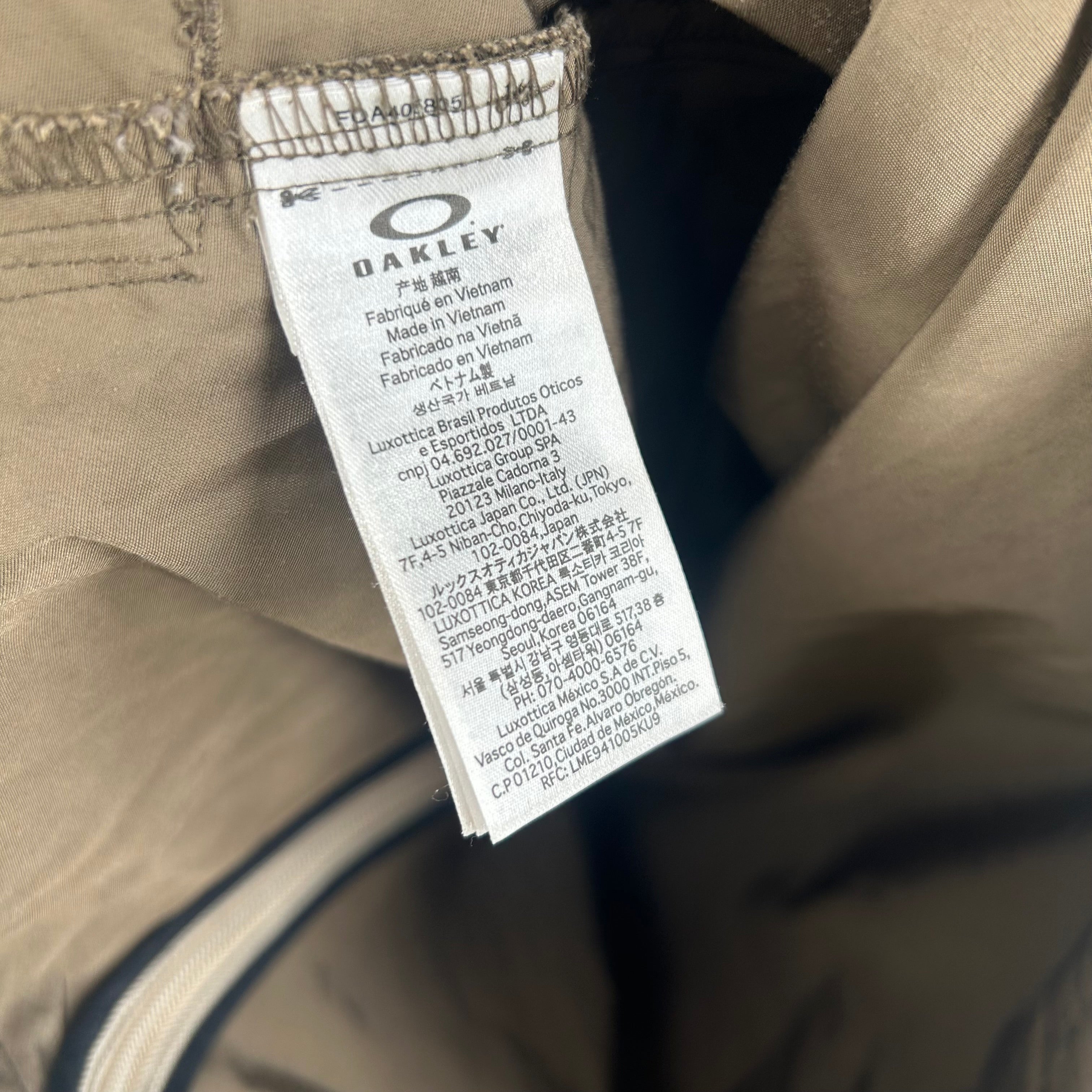 OAKLEY/Jacket/L/Brown/Polyester/ view 4