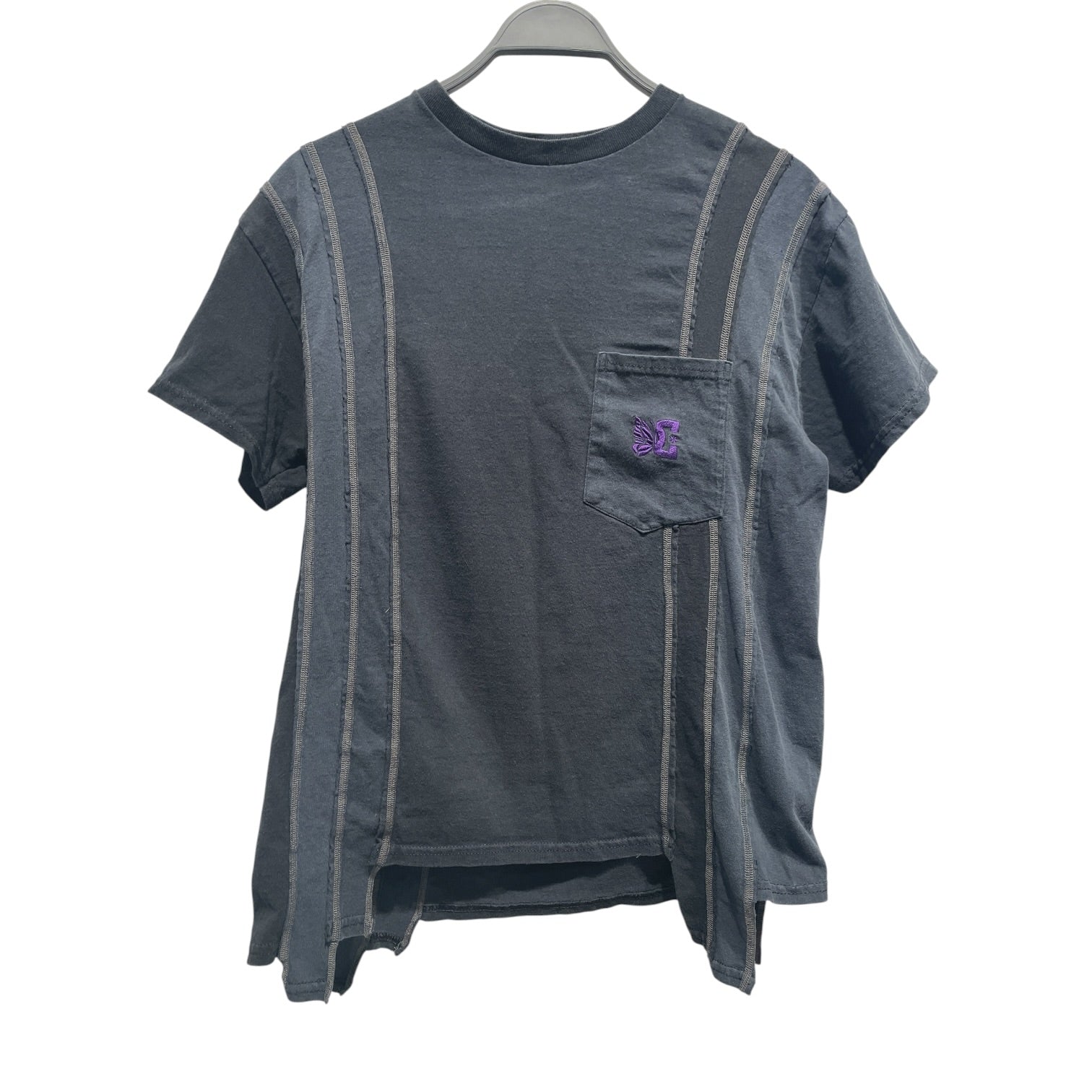 Needles/T-Shirt/M/Cotton/NVY/DC Rebuild 7 Cut Tee Navy view 1