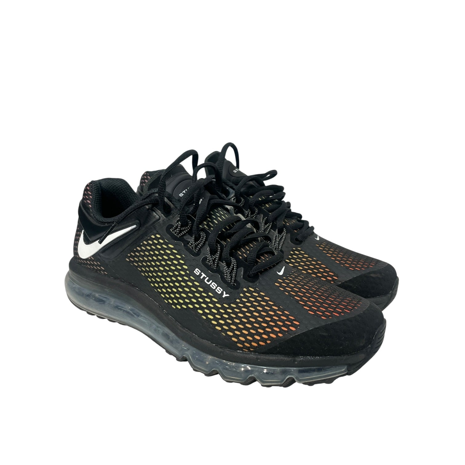 NIKE/STUSSY/Low-Sneakers/US 11/Cotton/BLK/d02461-001 view 1