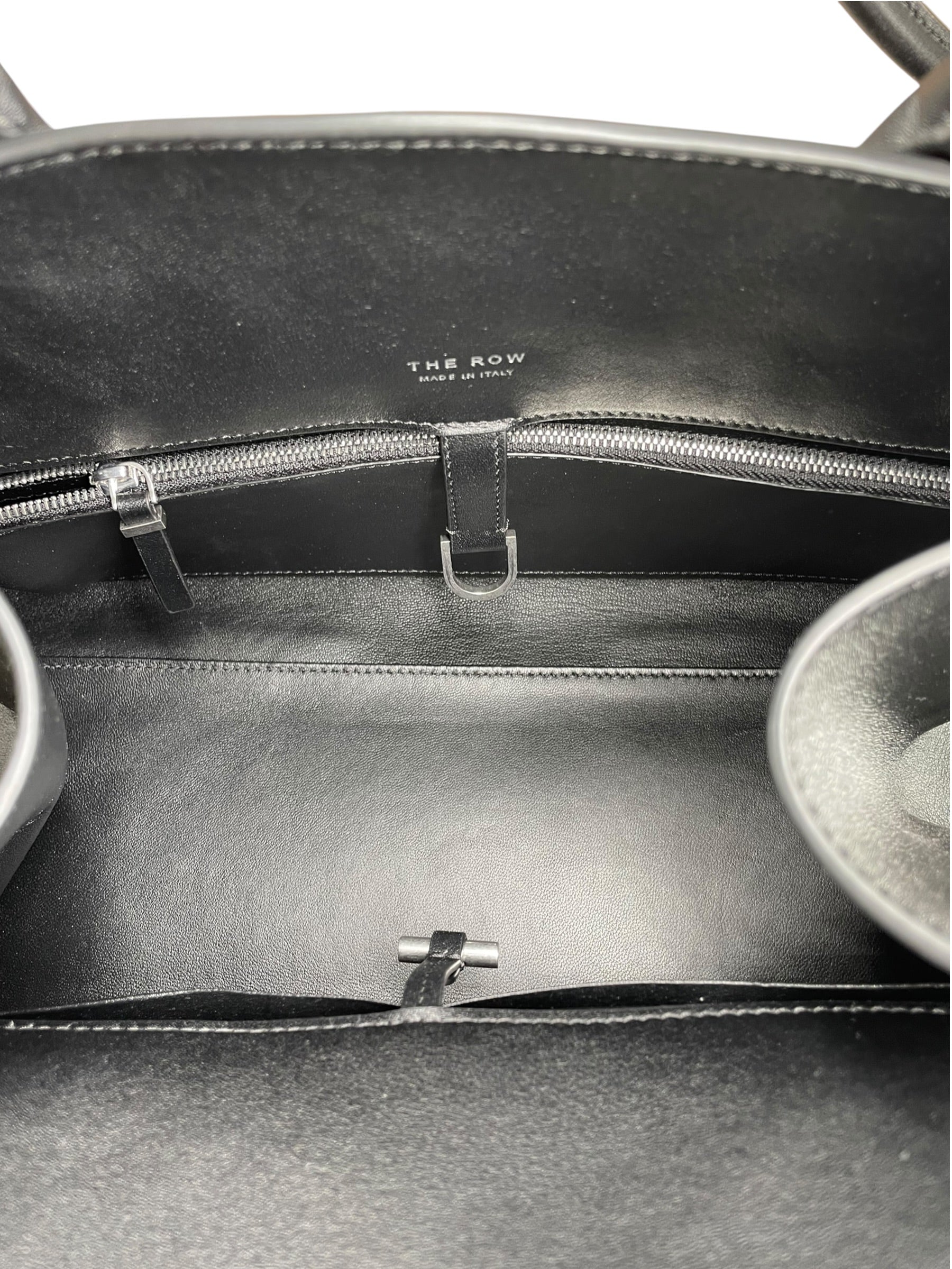 THE ROW/Bag/Cowhide/BLK/THE ROW SOFT MARGAUX 12 BLK view 6