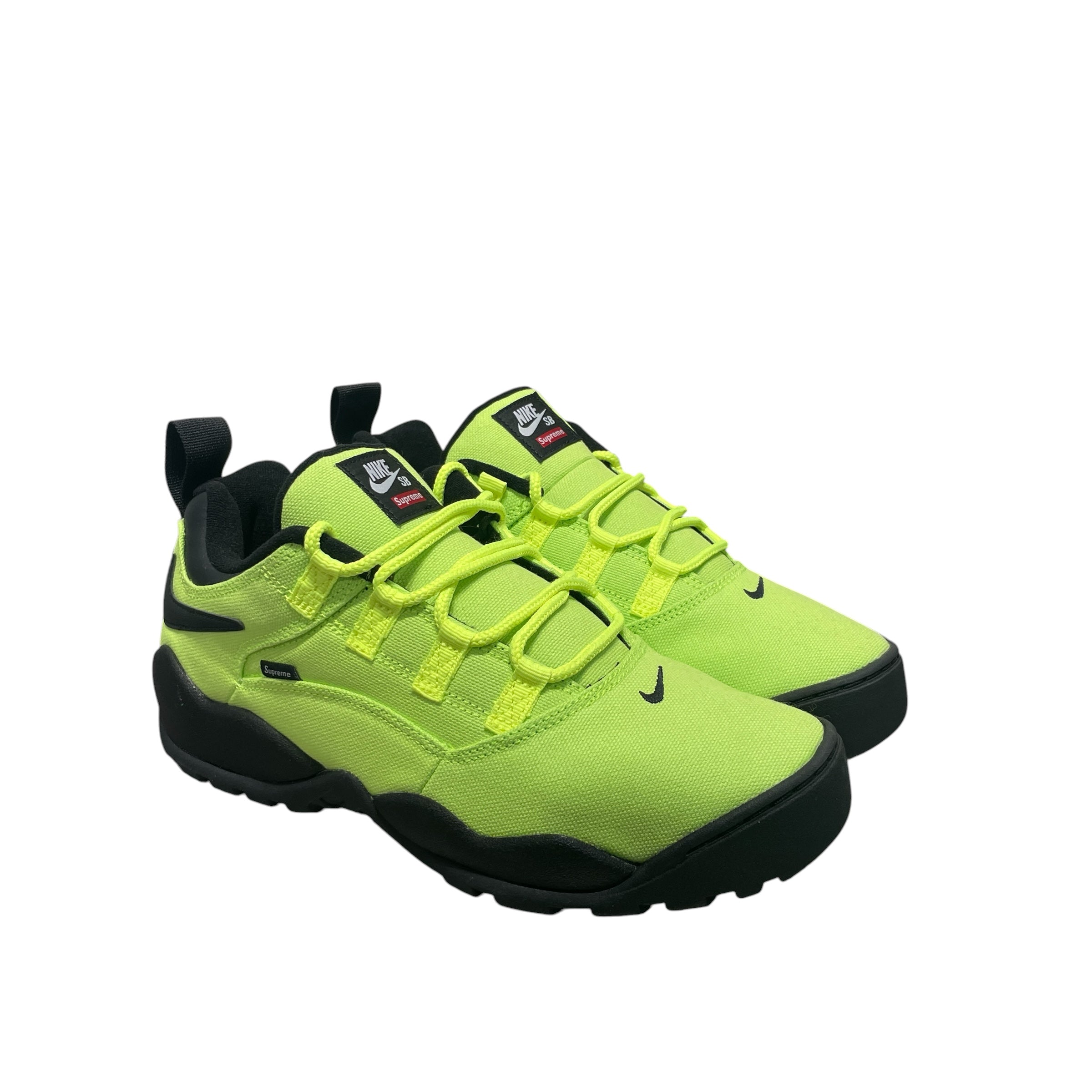 NIKE SB/Supreme/Low-Sneakers/US 11/Cotton/GRN/Nike Supreme High Sneaker Lime view 1