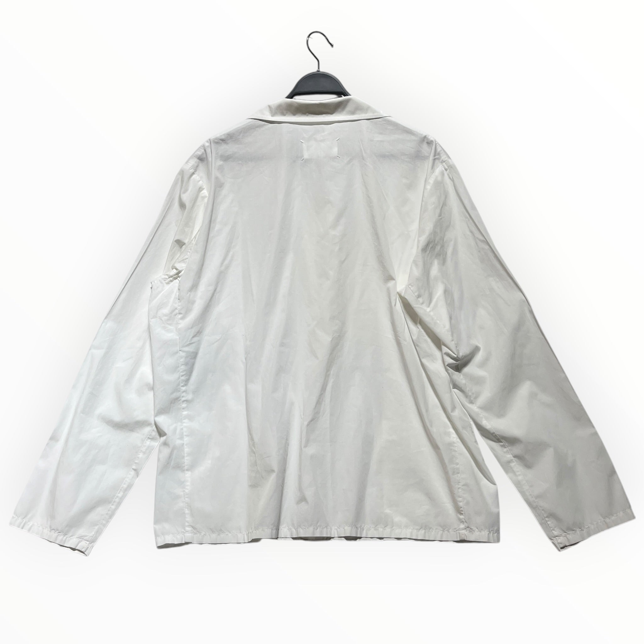 Maison Margiela/LS Shirt/52/Cotton/WHT/velcro pocket view 2