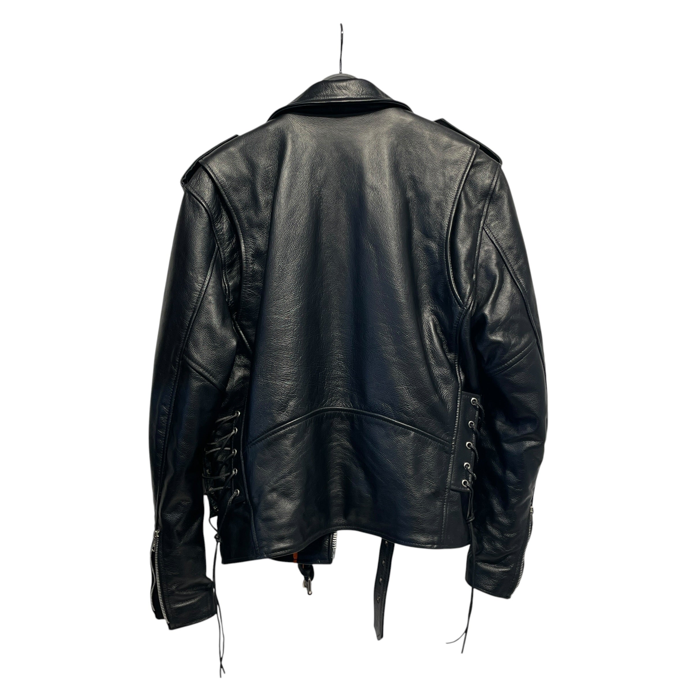 HARLEY DAVIDSON/Leather Jkt/M/Leather/BLK/ view 2
