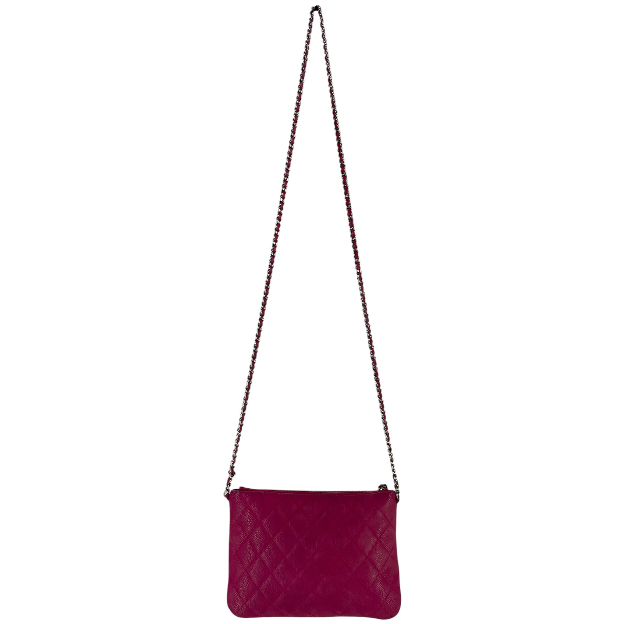 CHANEL/Cross Body Bag/Leather/PNK/18204742 POCKET FRONT BAG view 2