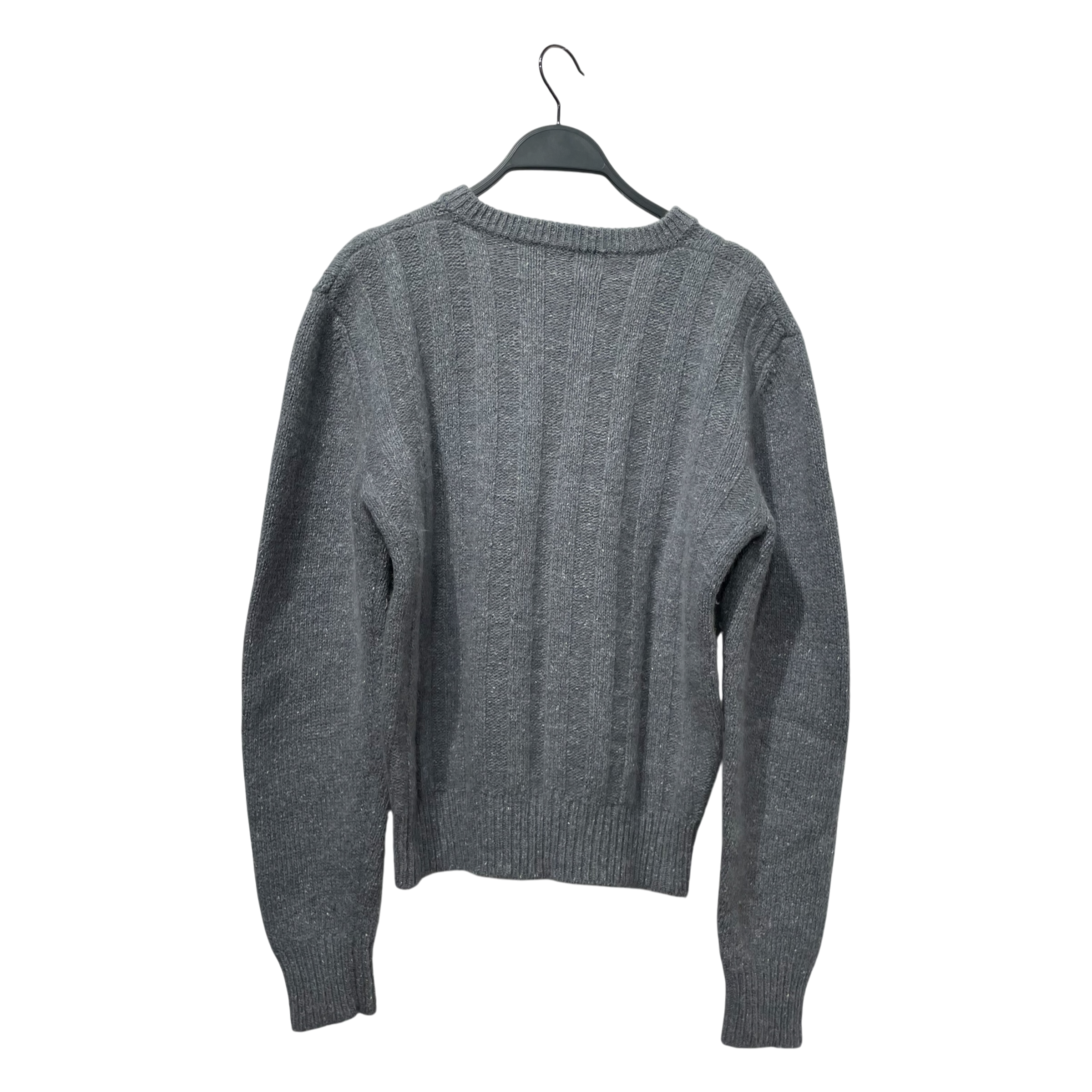 YVES SAINT LAURENT/Heavy Sweater/M/GRY/ view 2