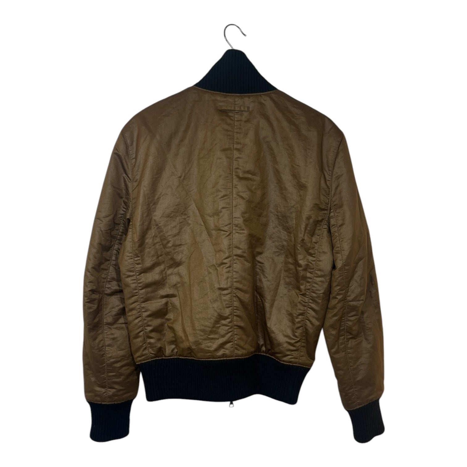 Jean Paul Gaultier/Flight Jkt/Polyester/BRW/STRIPED LINER view 2