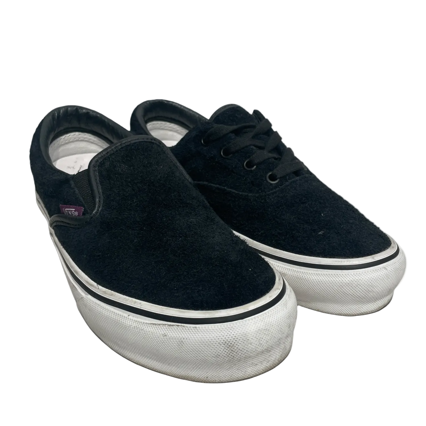 VANS VAULT/Needles/Low-Sneakers/US 6/Suede/BLK/mix match view 1