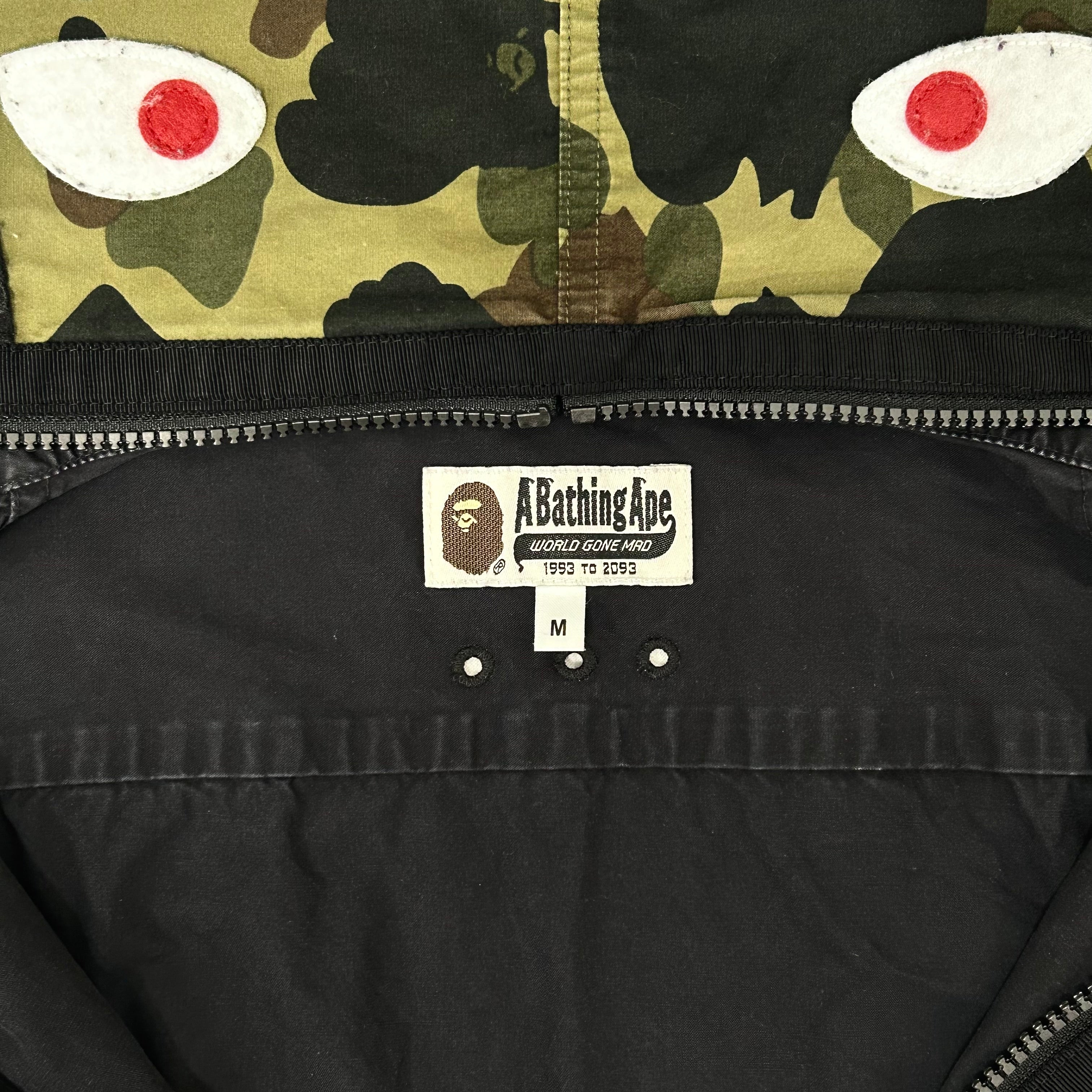 A BATHING APE/Jacket/M/Cotton/BLK/ view 3