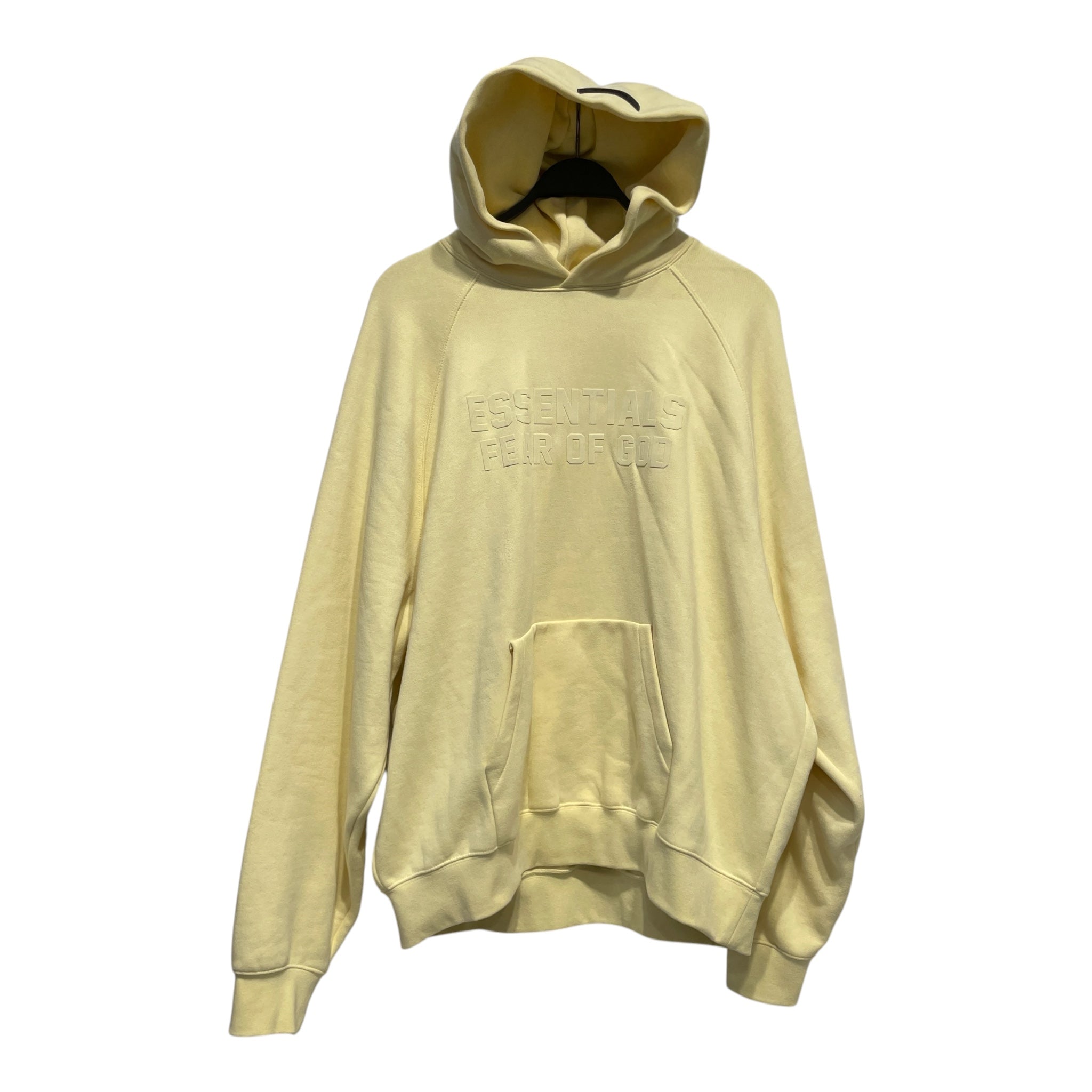 FOG ESSENTIALS/Hoodie/L/Cotton/YEL/BUTTA view 1
