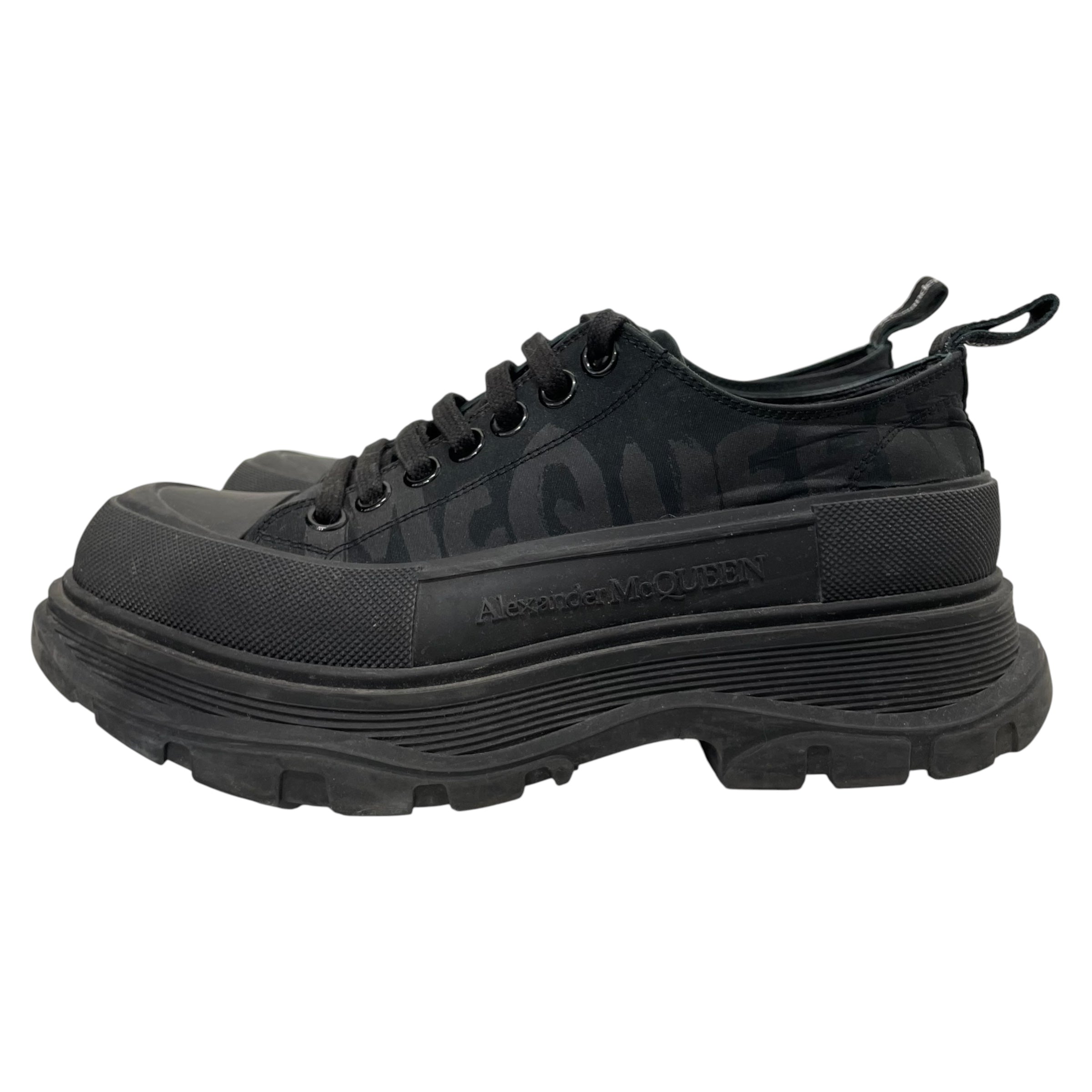 Alexander McQueen/Low-Sneakers/US 7.5/BLK/TREAD SLICK "MCQUEEN" view 6