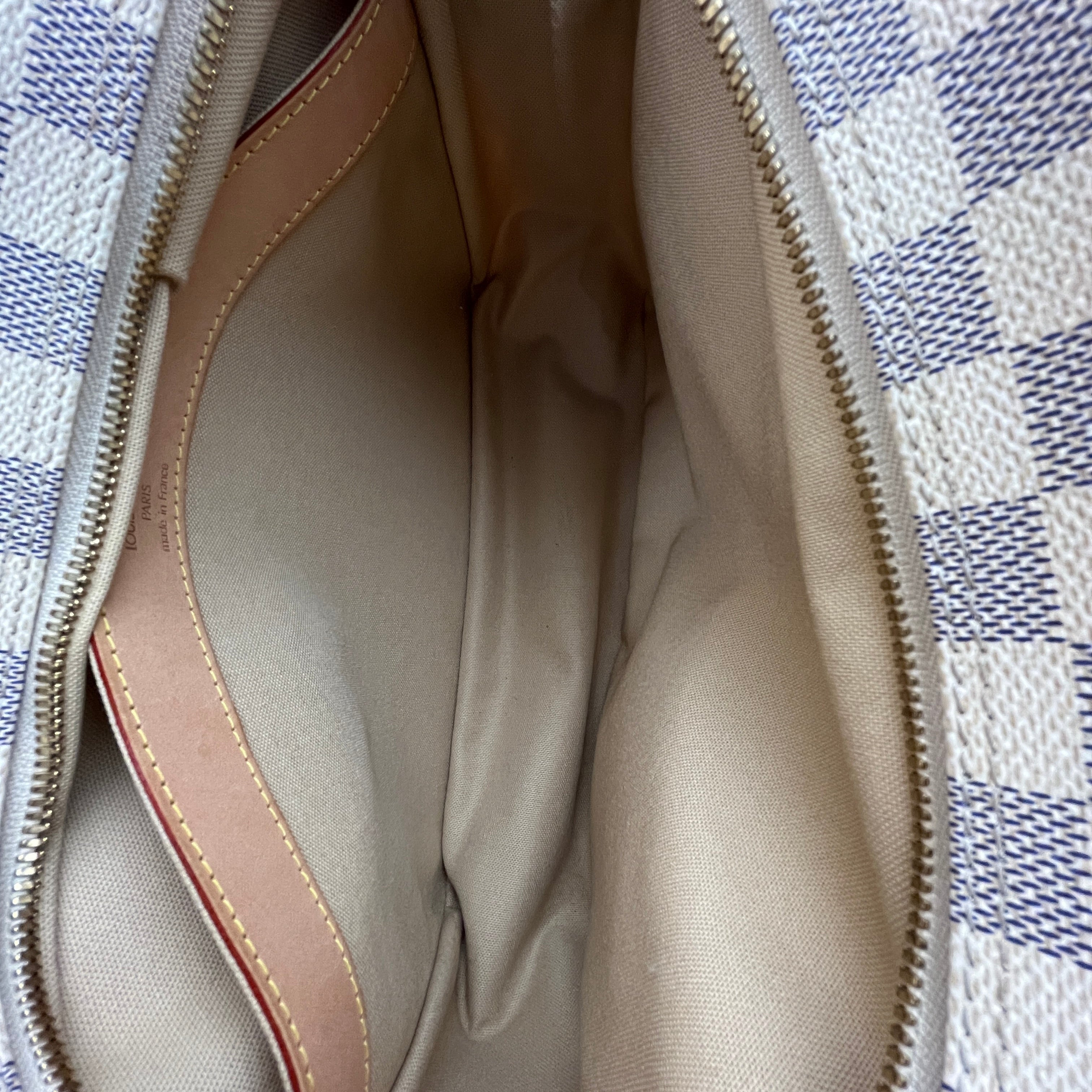 LOUIS VUITTON/Cross Body Bag/Monogram/Leather/WHT/Damier Azur Naviglio view 7