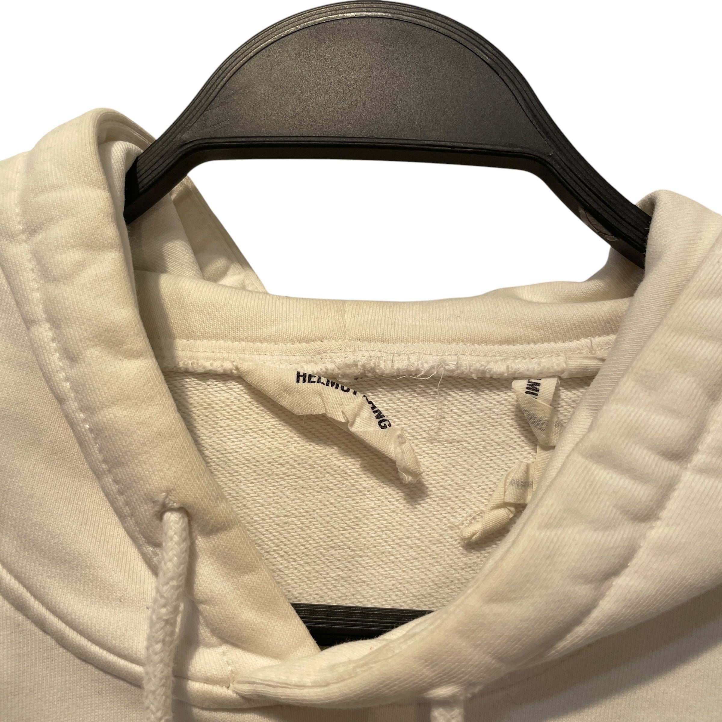 Helmut Lang/Hoodie/M/Cotton/WHT/Taxi Hooie view 3