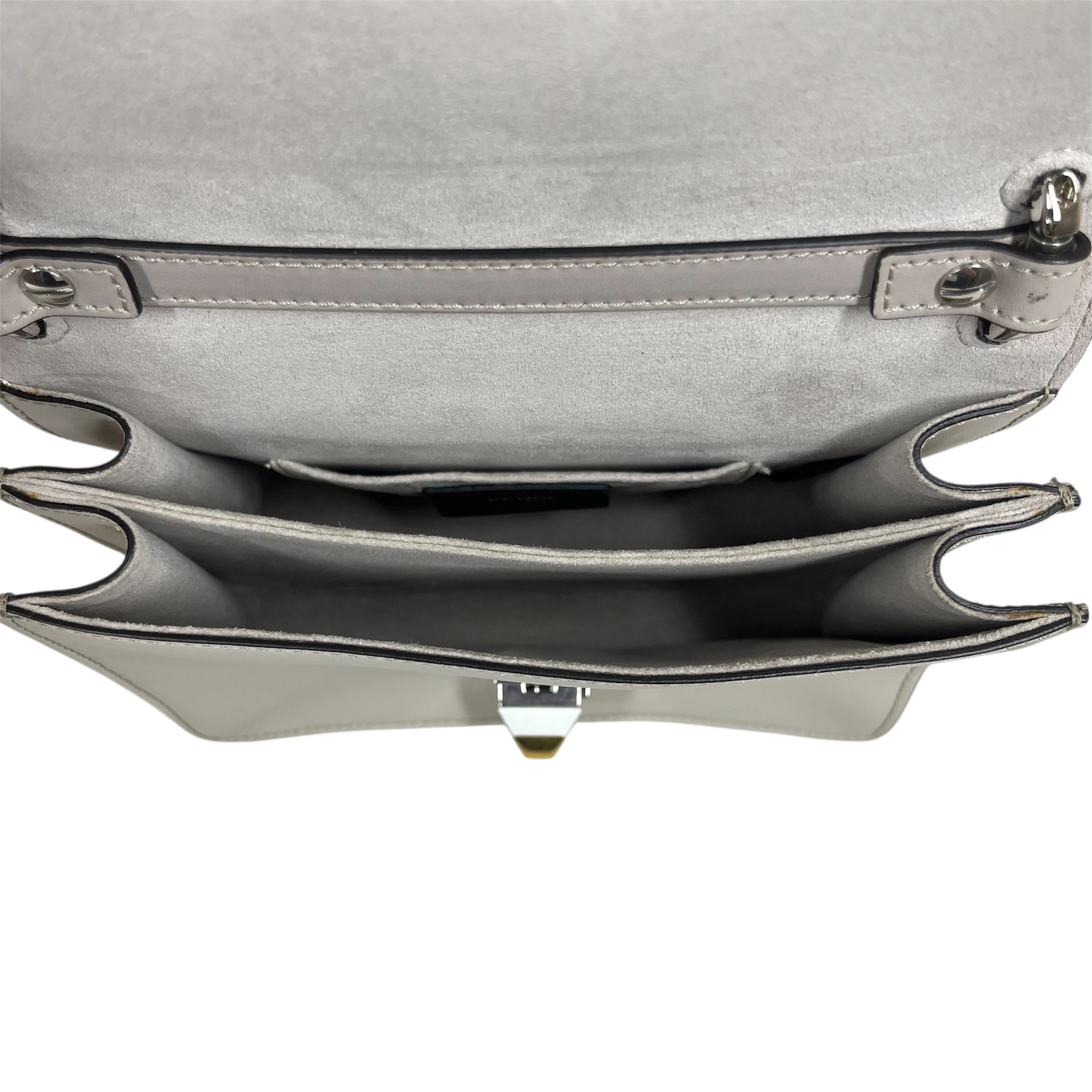 FENDI/Hand Bag/Leather/BEG/Studs Kan view 4