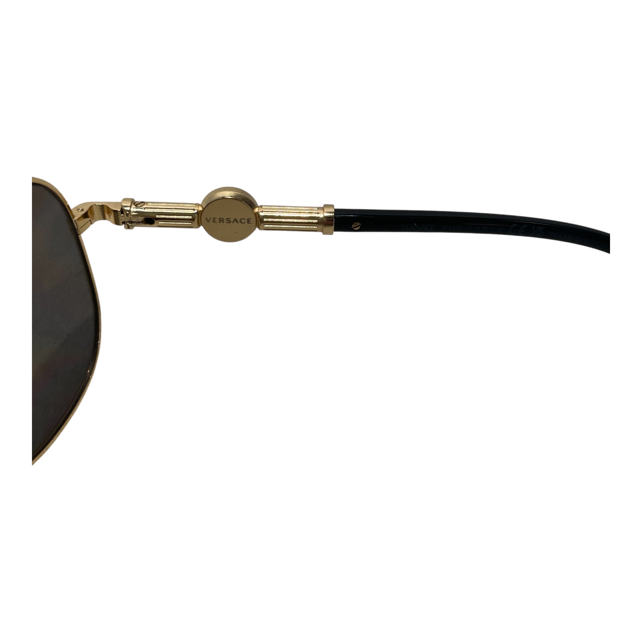 VERSACE/Sunglasses/Titanium/GLD/M's/ve2236 view 3