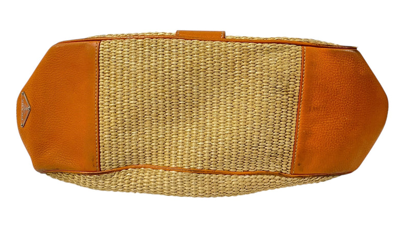 PRADA/Hand Bag/Leather/ORN/129