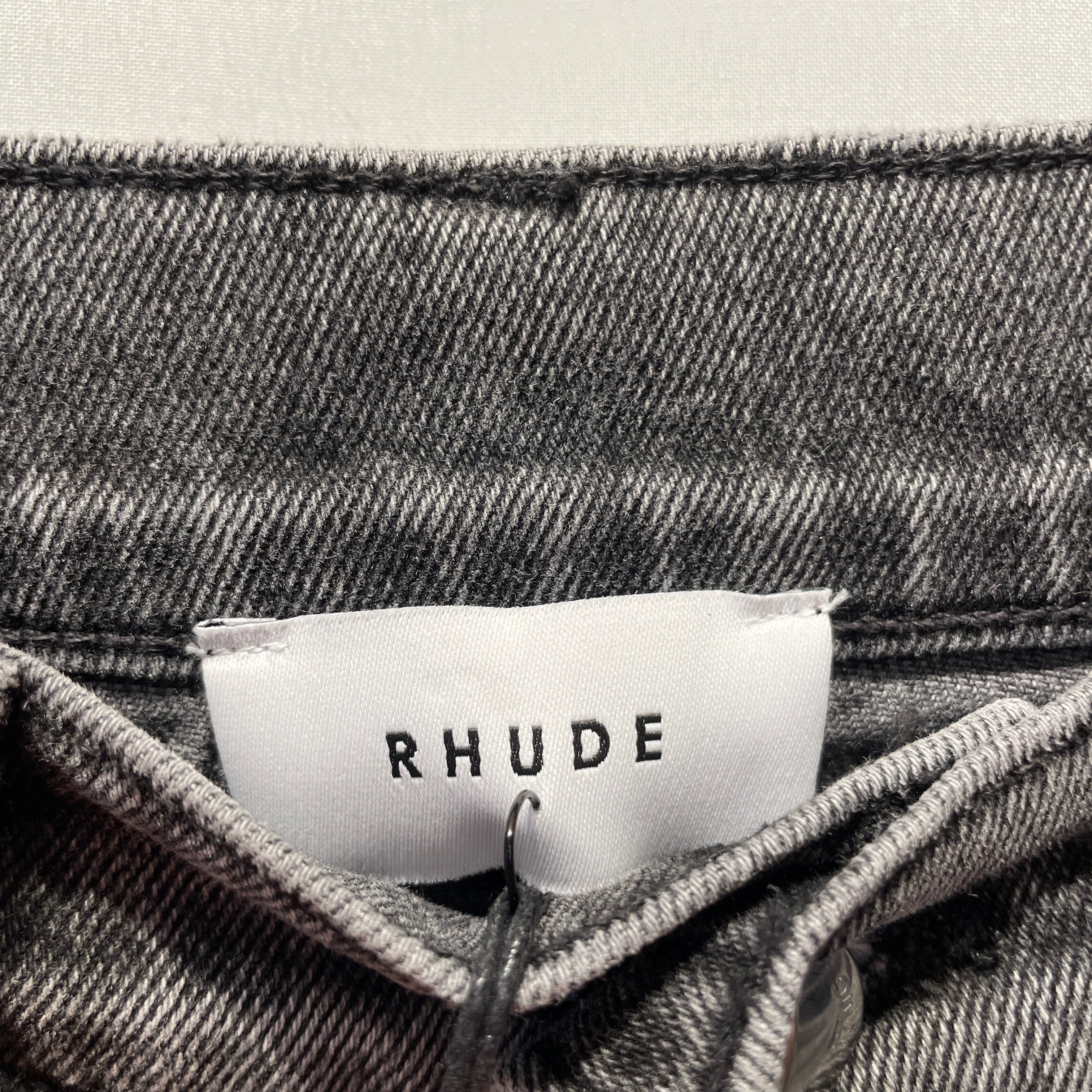 RHUDE/Skinny Pants/28/Denim/GRY/ view 3