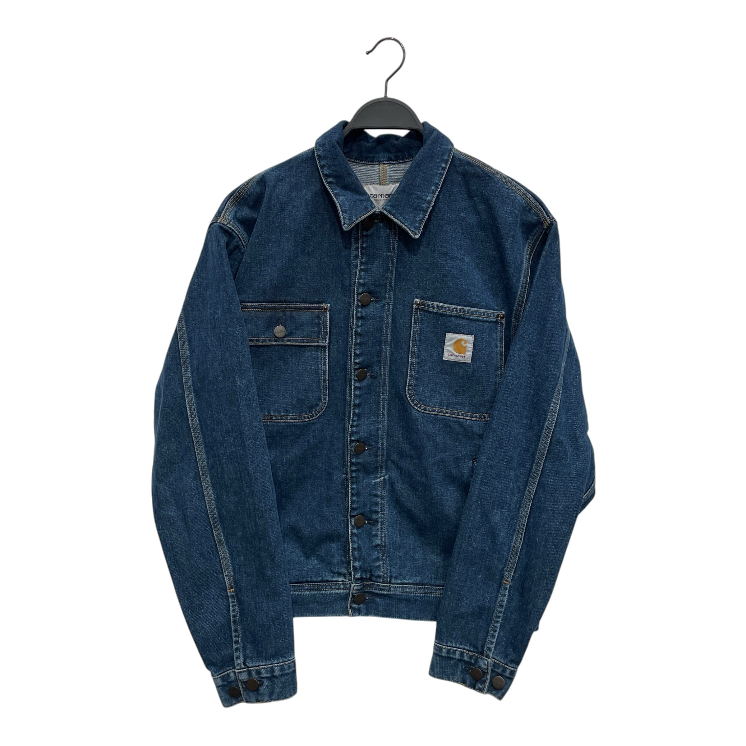 CARHARTT WIP(WORK IN PROGRESS)/Denim Jkt/M/Denim/BLU/DENIM JACKET SQUARE POCKET view 1