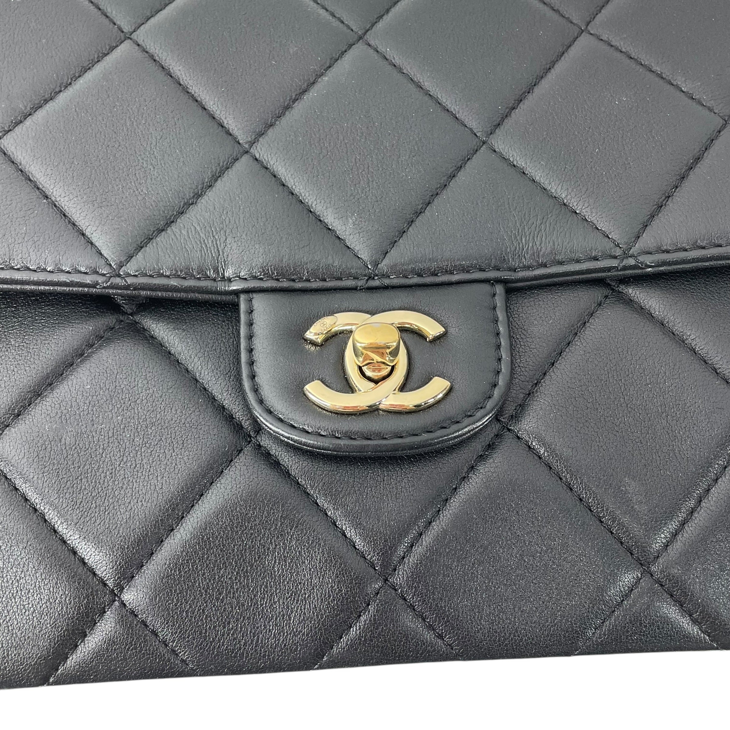 CHANEL/Cross Body Bag/Leather/BLK/GLD HRDWR 31245069 view 5