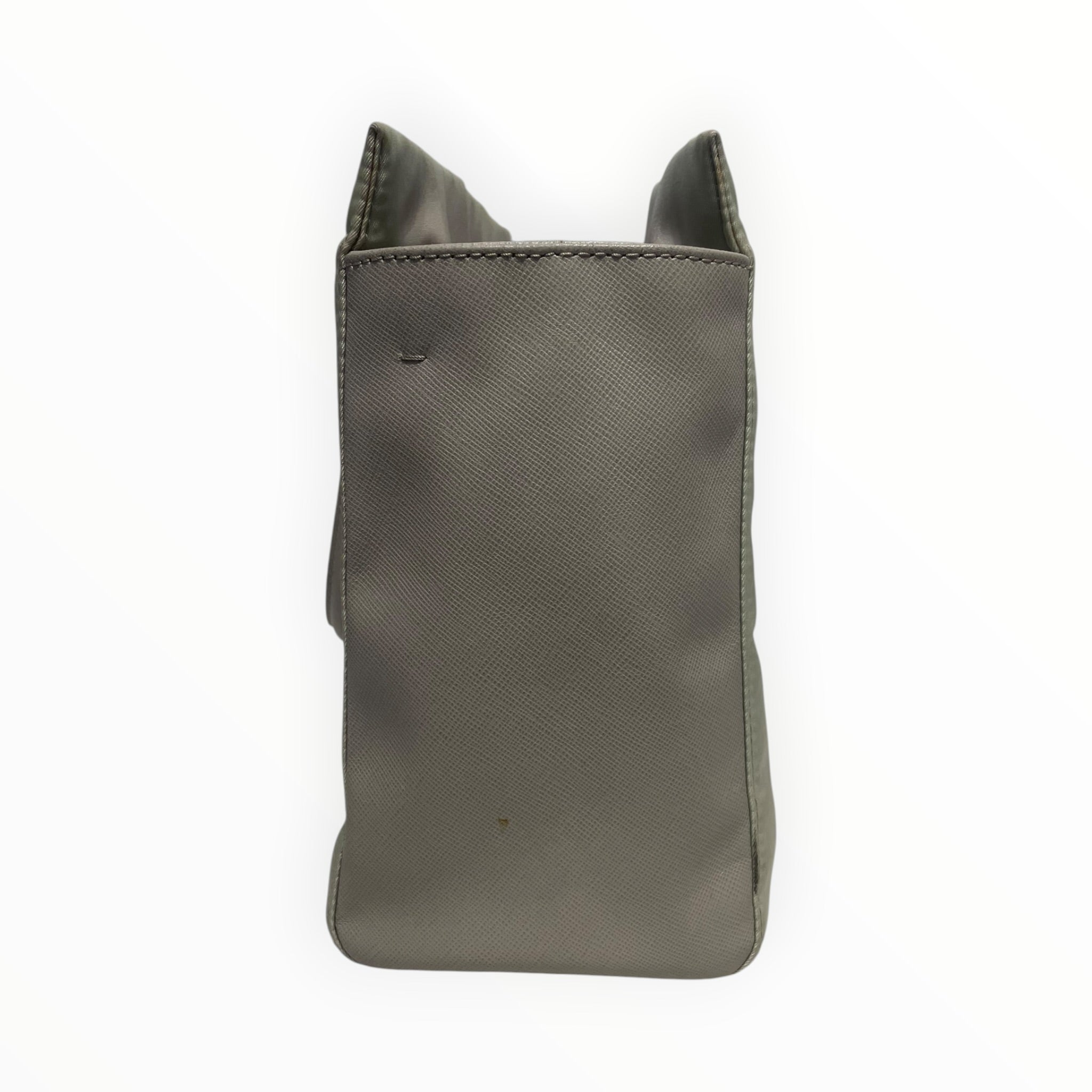 PRADA/Cross Body Bag/Nylon/GRY/Nylon tote view 5