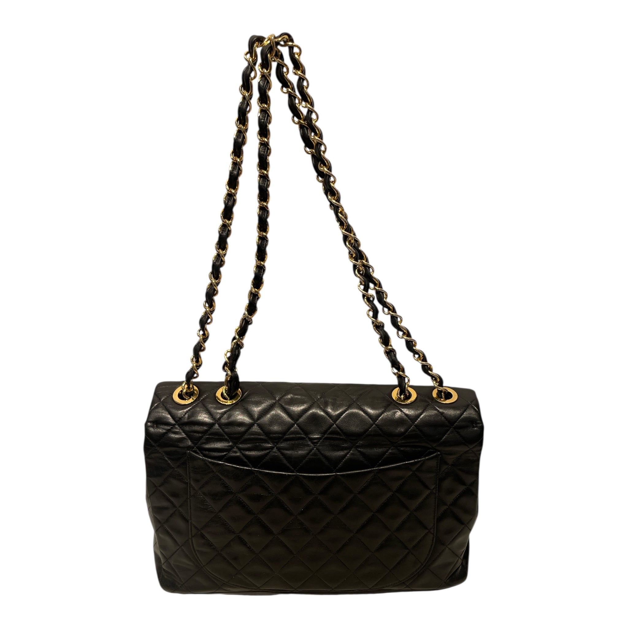CHANEL/Bag/Leather/BLK/Timeless Jumbo Classic Flap view 2