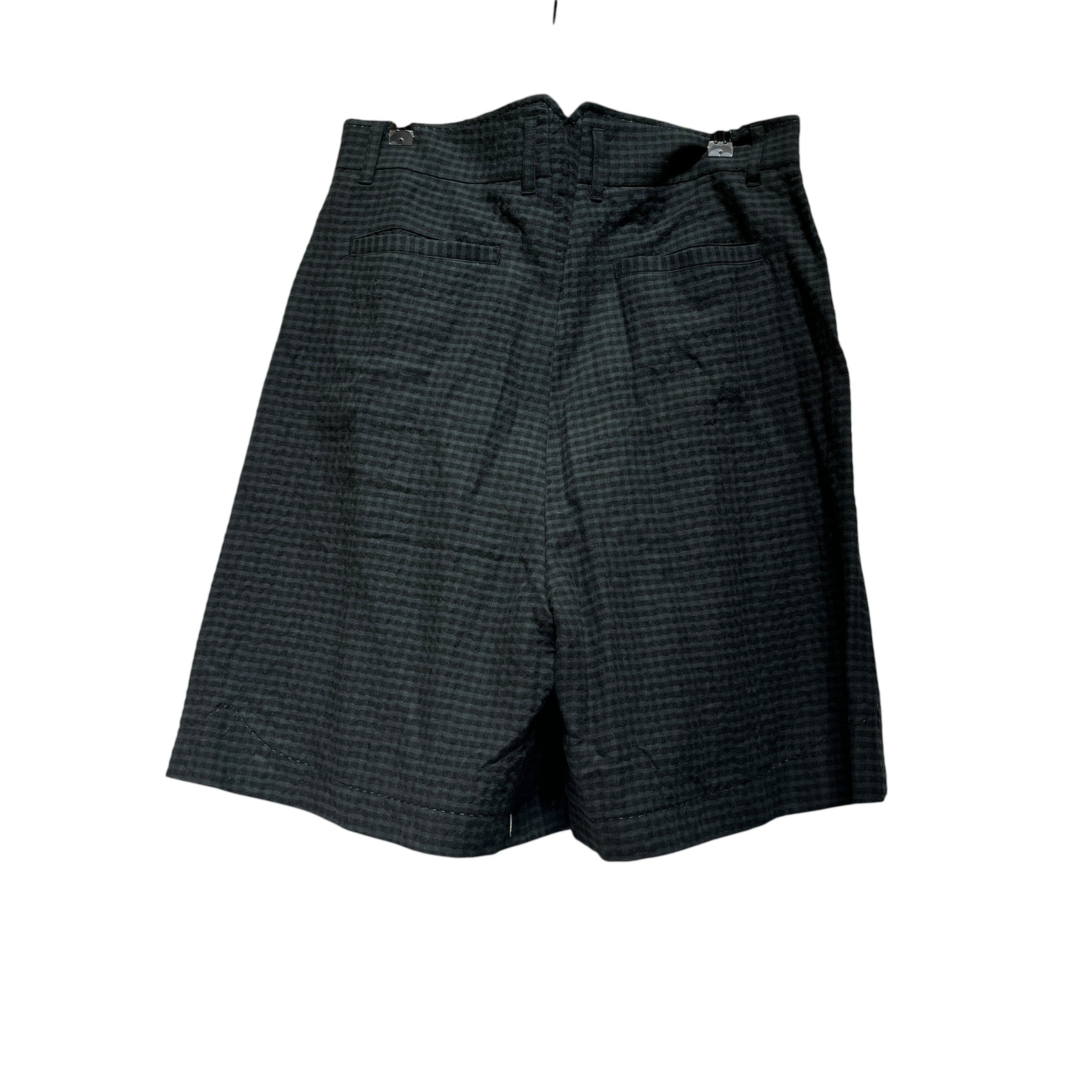 Professor.E/Shorts/50/Cotton/BLK/plaid shorts view 2