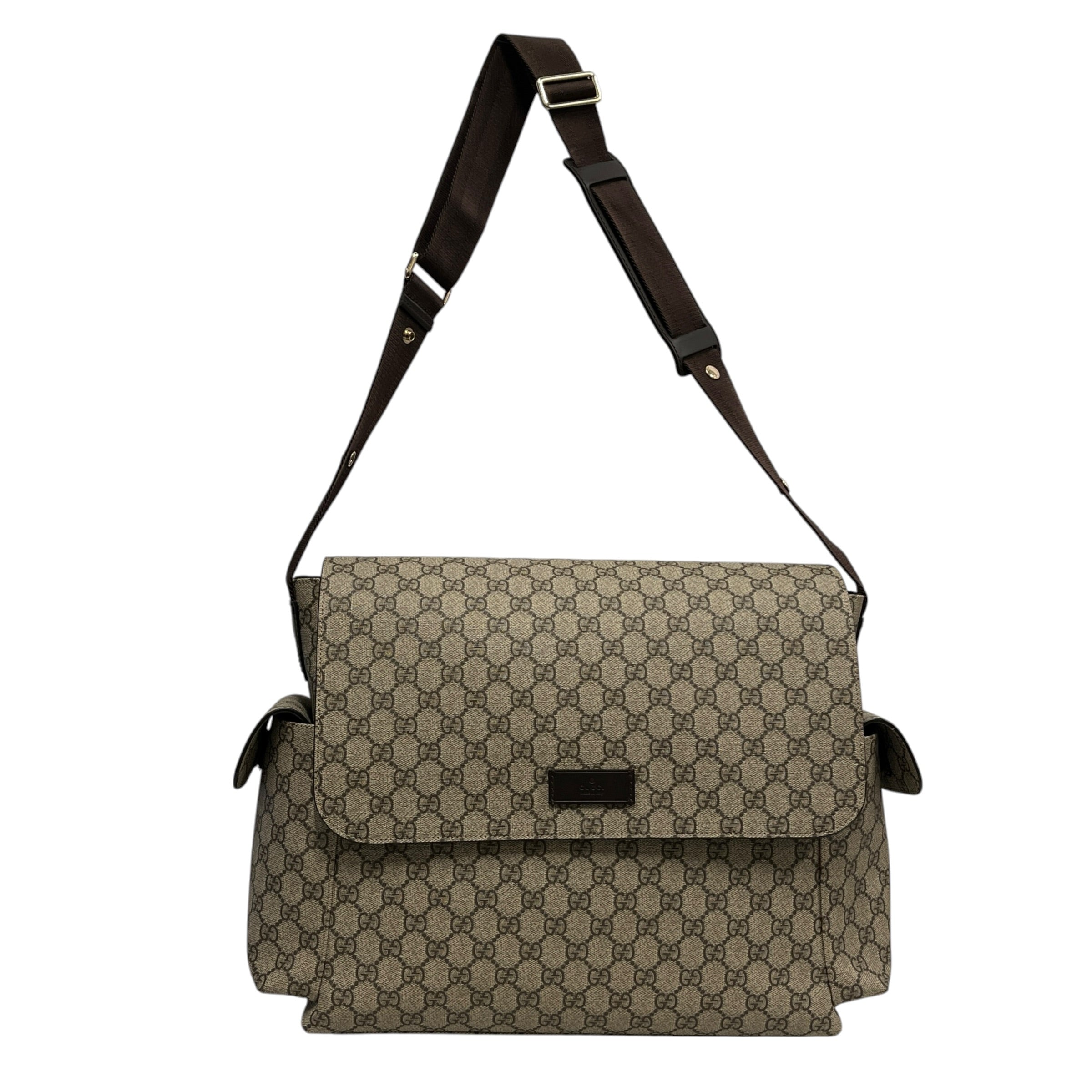 GUCCI/Bag/Monogram/Cotton/BRW/DIAPER BAG