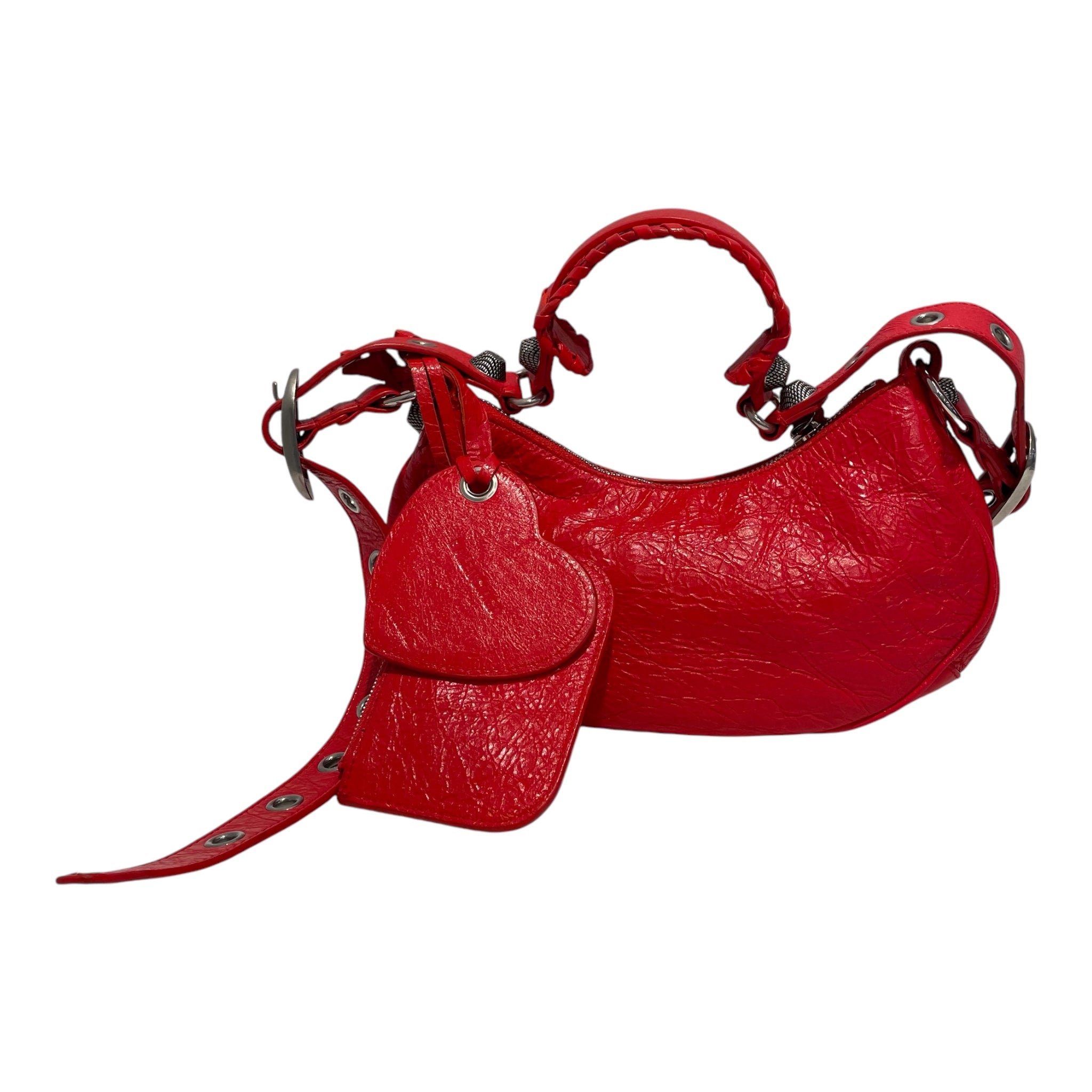 BALENCIAGA/Hand Bag/Lambskin/RED/Le Cagole view 2