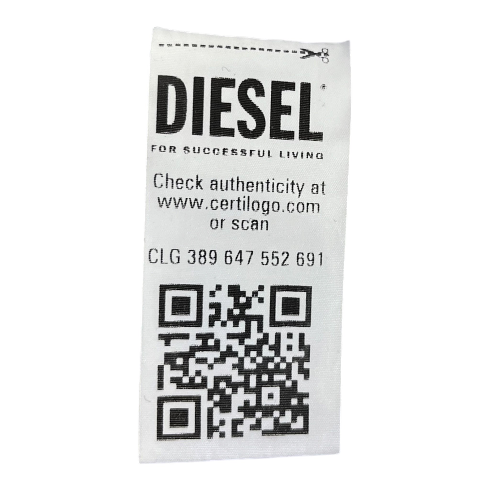 DIESEL/T-Shirt/S/Cotton/BLK/D LOGO CENTER WHOLE view 10