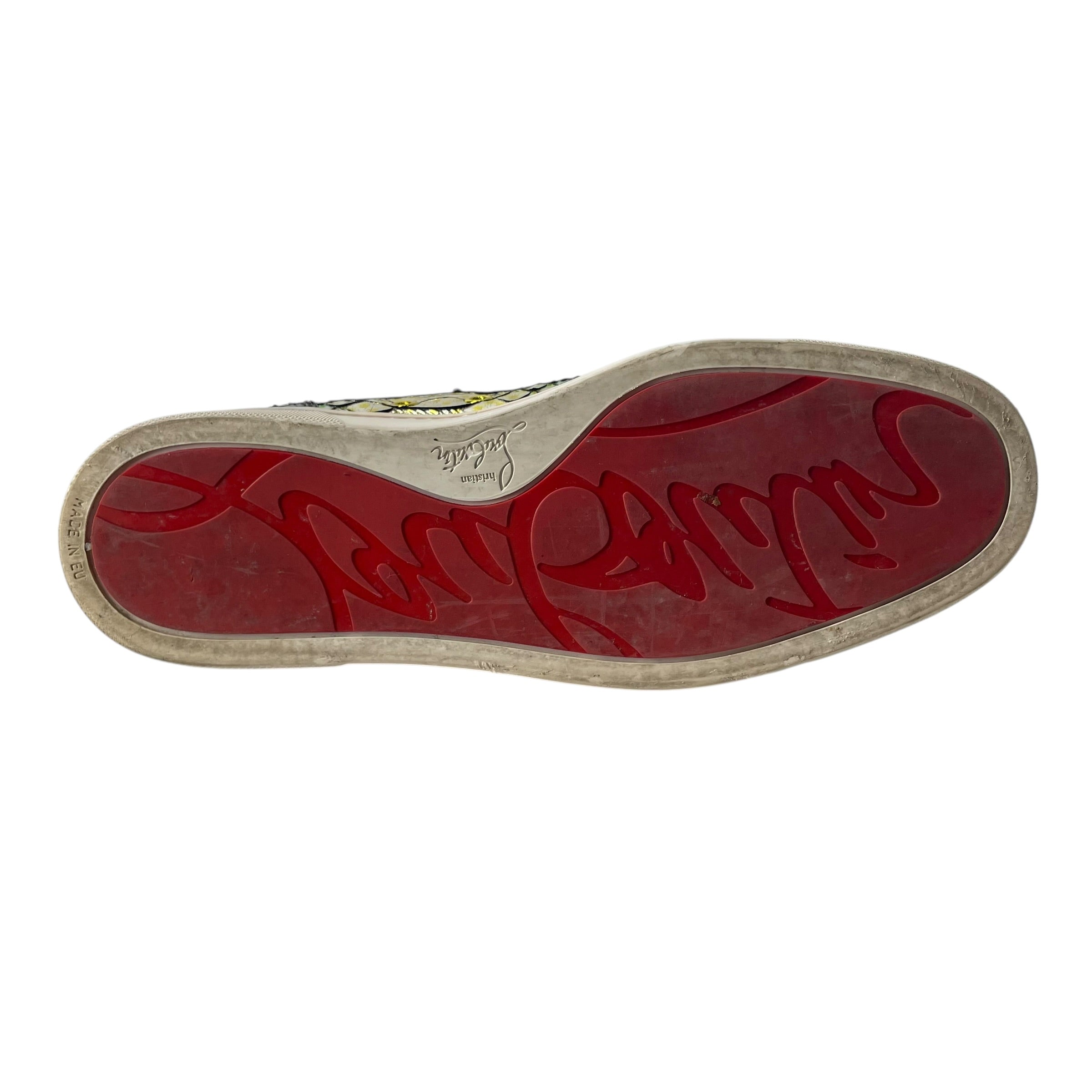 Christian Louboutin/Hi-Sneakers/EU 41/All Over Print/Leather/MLT/rantus orlato python view 4
