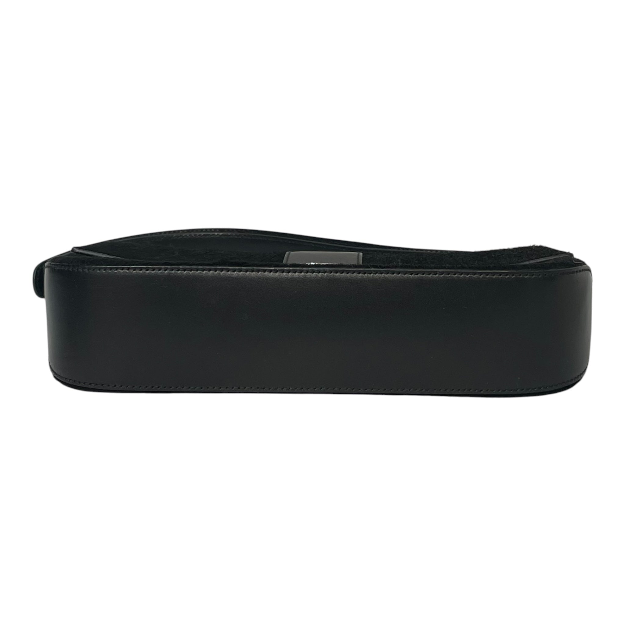 Salvatore Ferragamo/Hand Bag/BLK/Ponyhair Gancini Baguette view 4