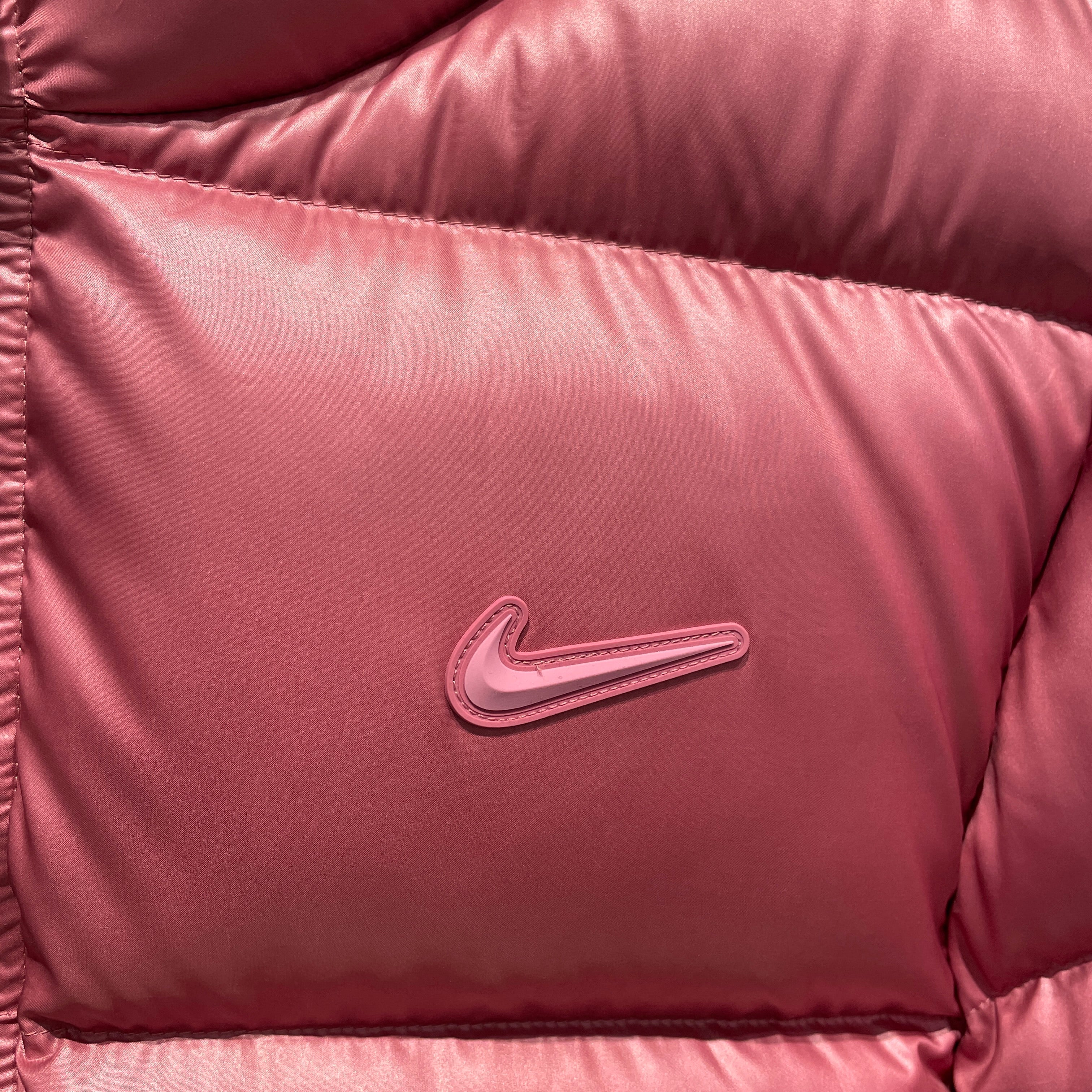 NIKE/NOCTA/Puffer Jkt/M/Nylon/PNK/Sunset Pink Puffer Jacket view 5