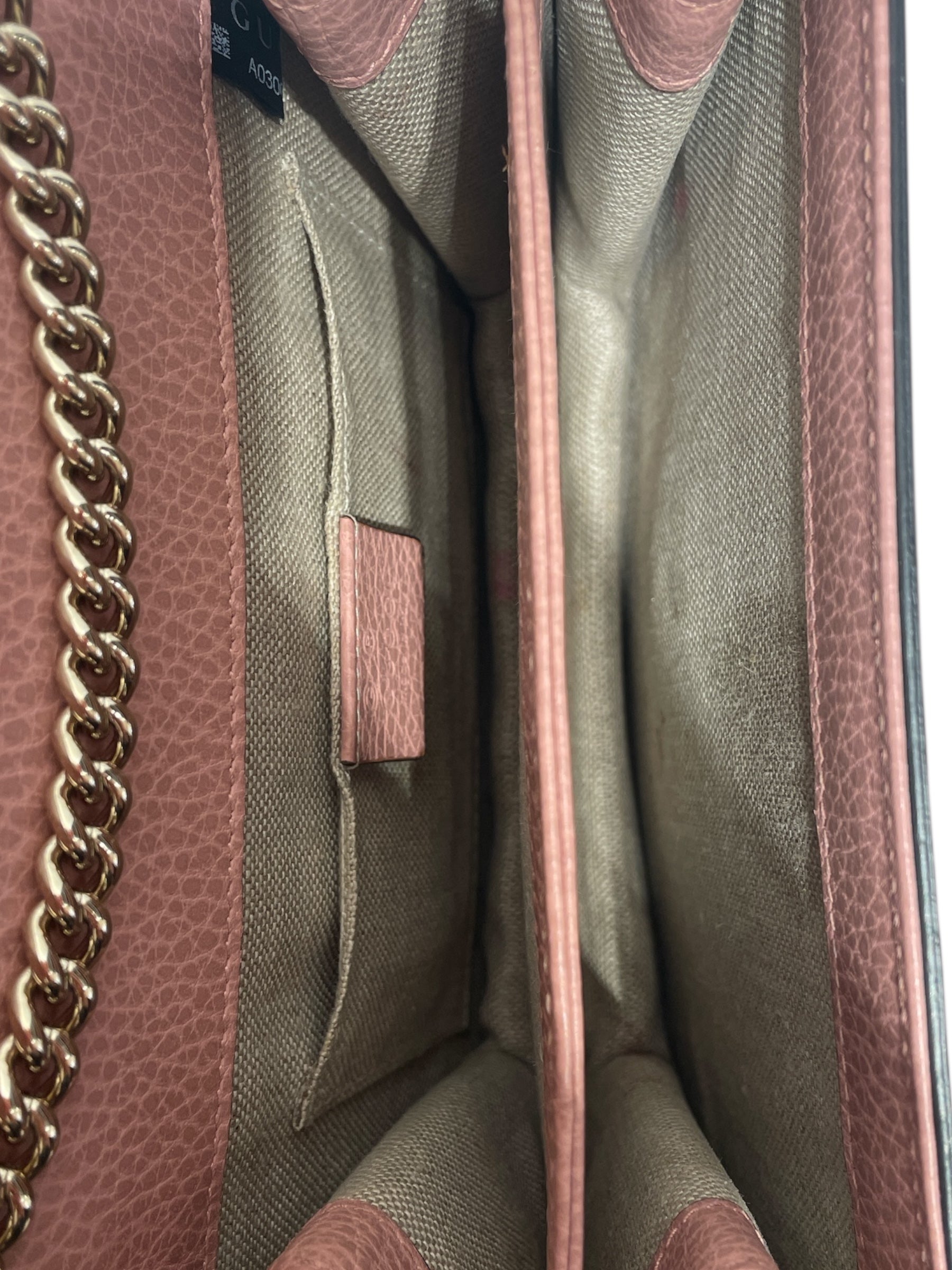 GUCCI/Cross Body Bag/Leather/PNK/interlocking GG small view 5