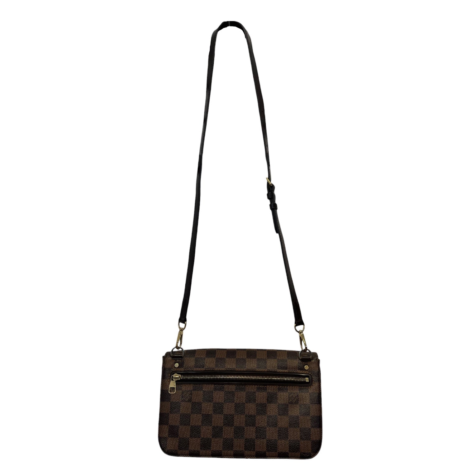 LOUIS VUITTON/Hand Bag/All Over Print/Leather/BRW/LV Damier Ebene Hoxton GM view 2